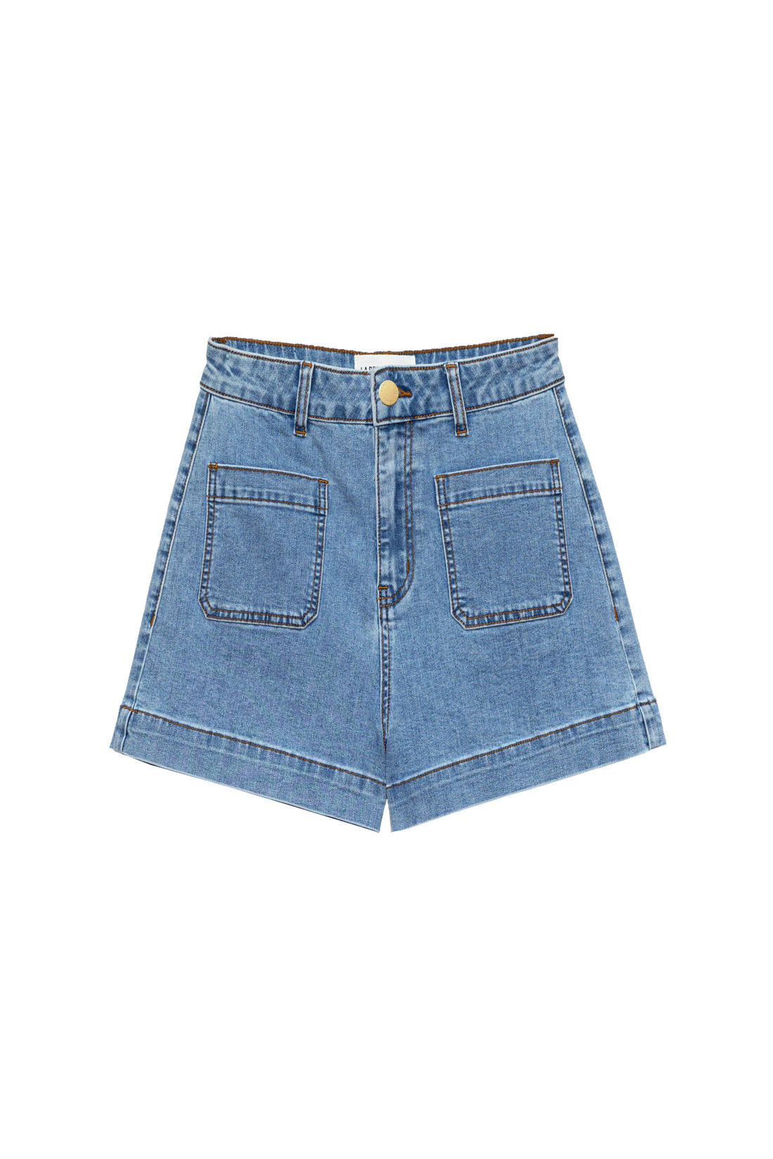 Stonewashed denim shorts - Serena