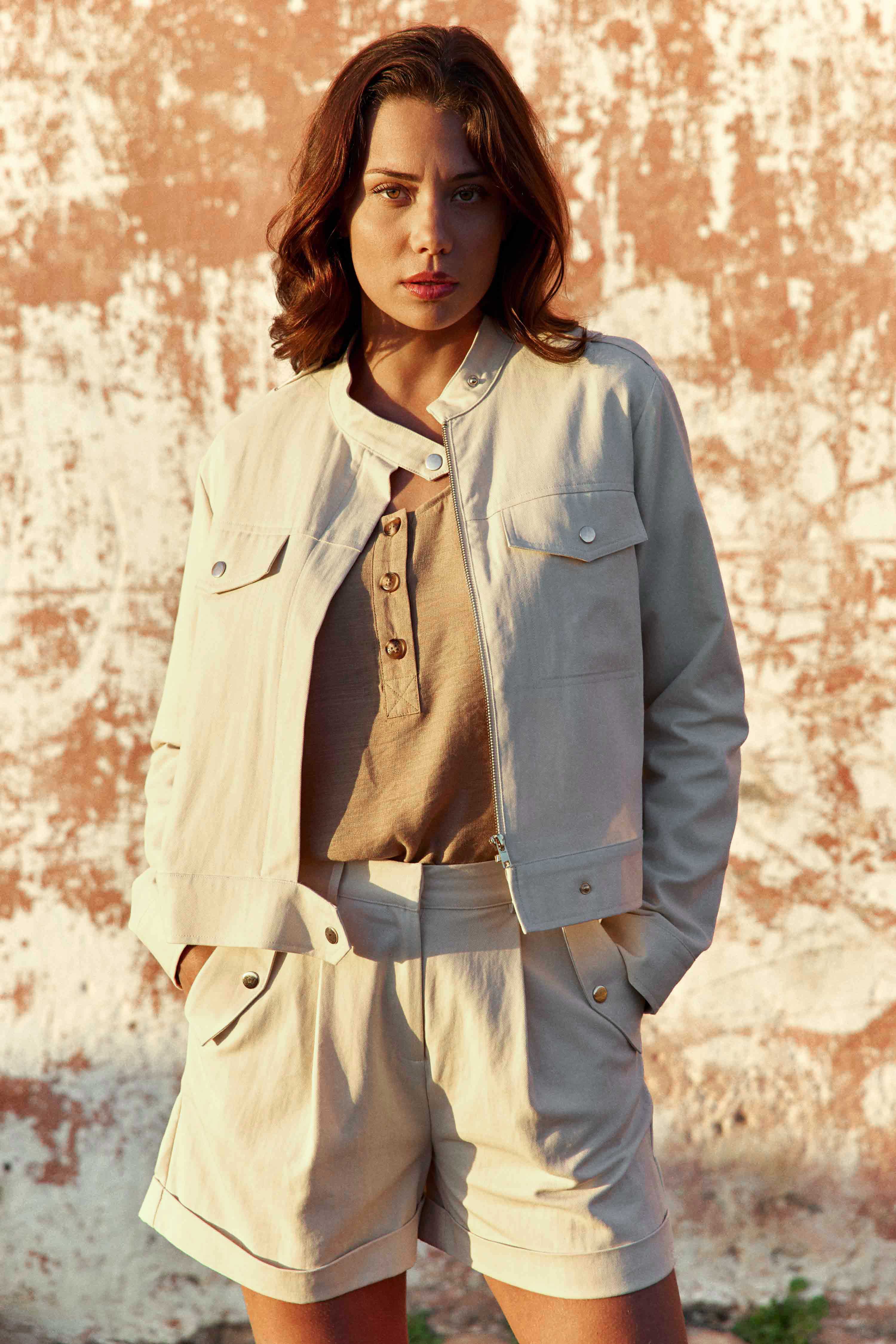 Short Sharon - Naturel