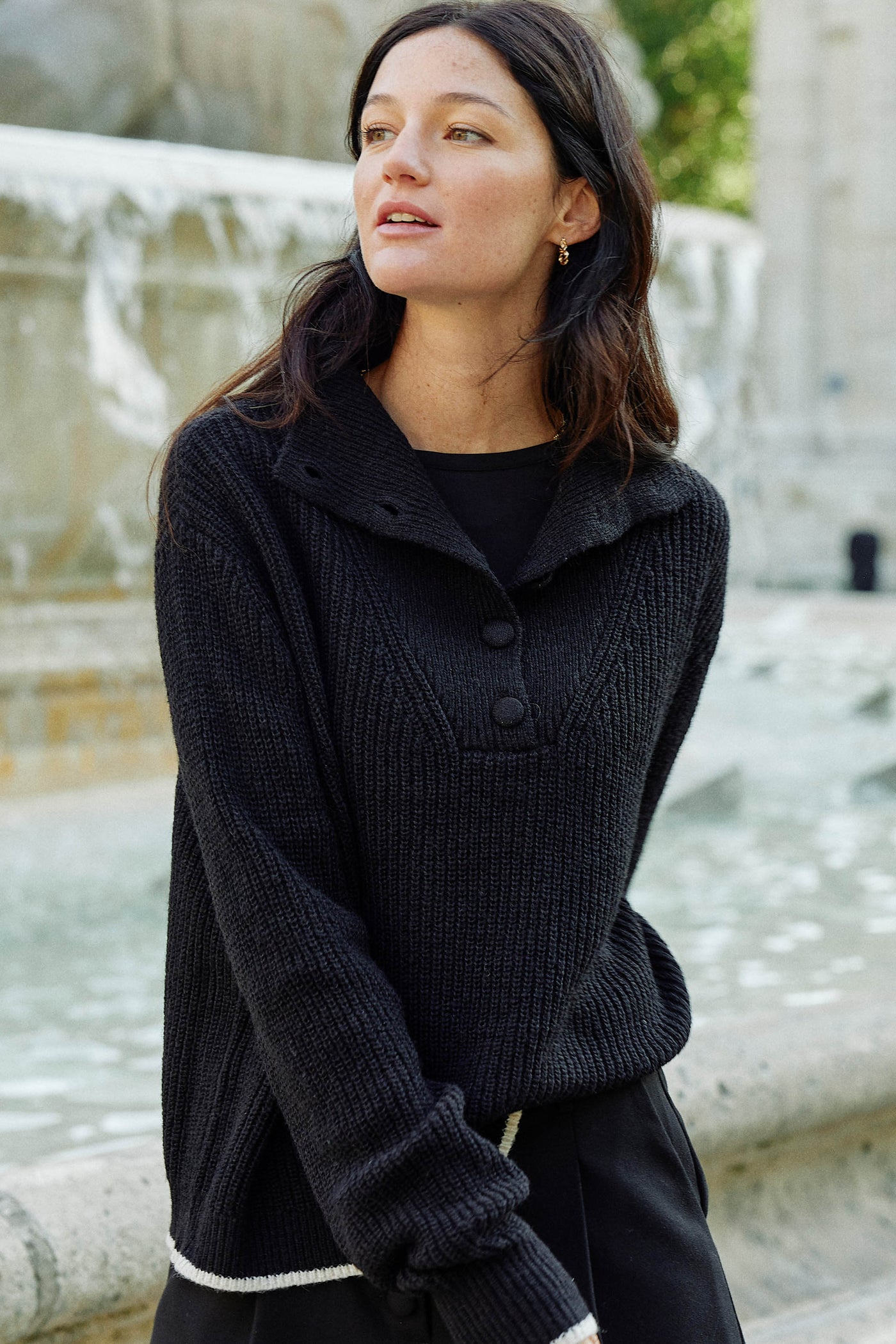 Pull ml Sierra - Noir