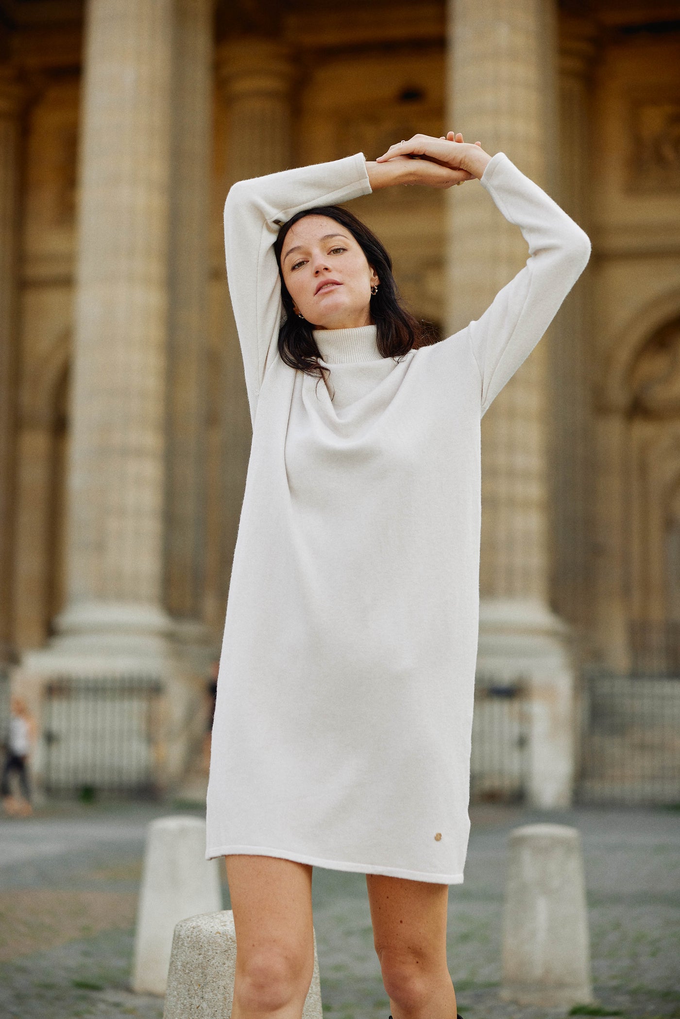 Robe pull Siria - Beige