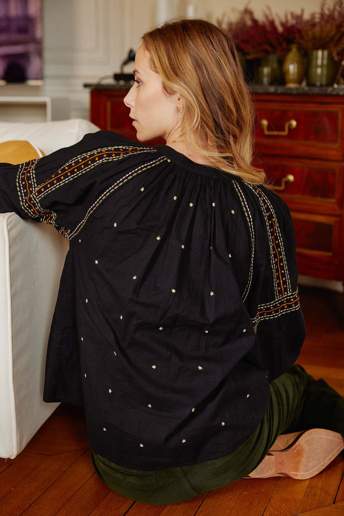 Blouse Sloane - Noir