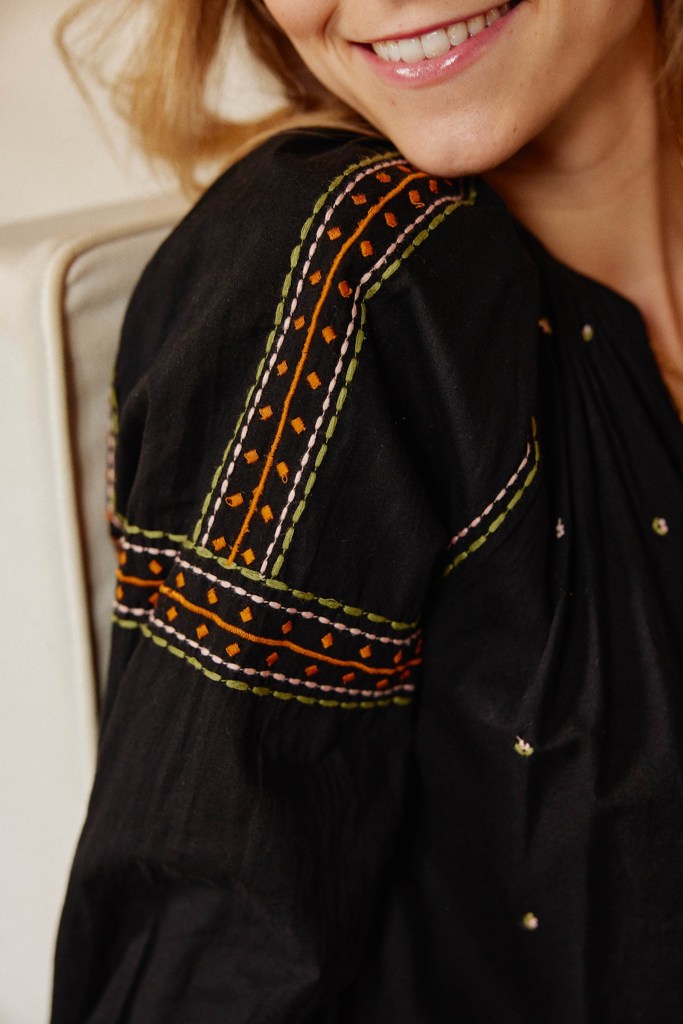 Blouse Sloane - Noir