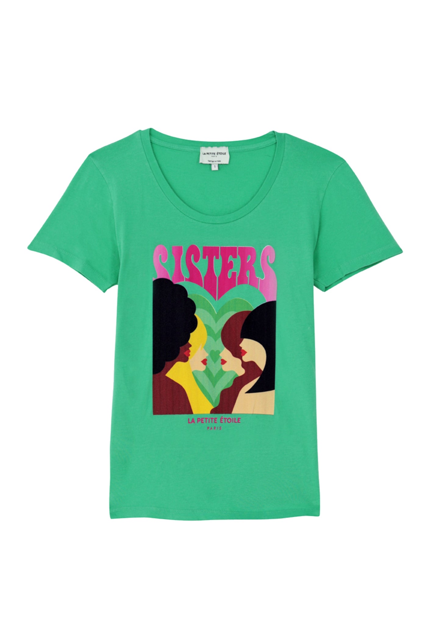 T-shirt Soeurettes - Vert