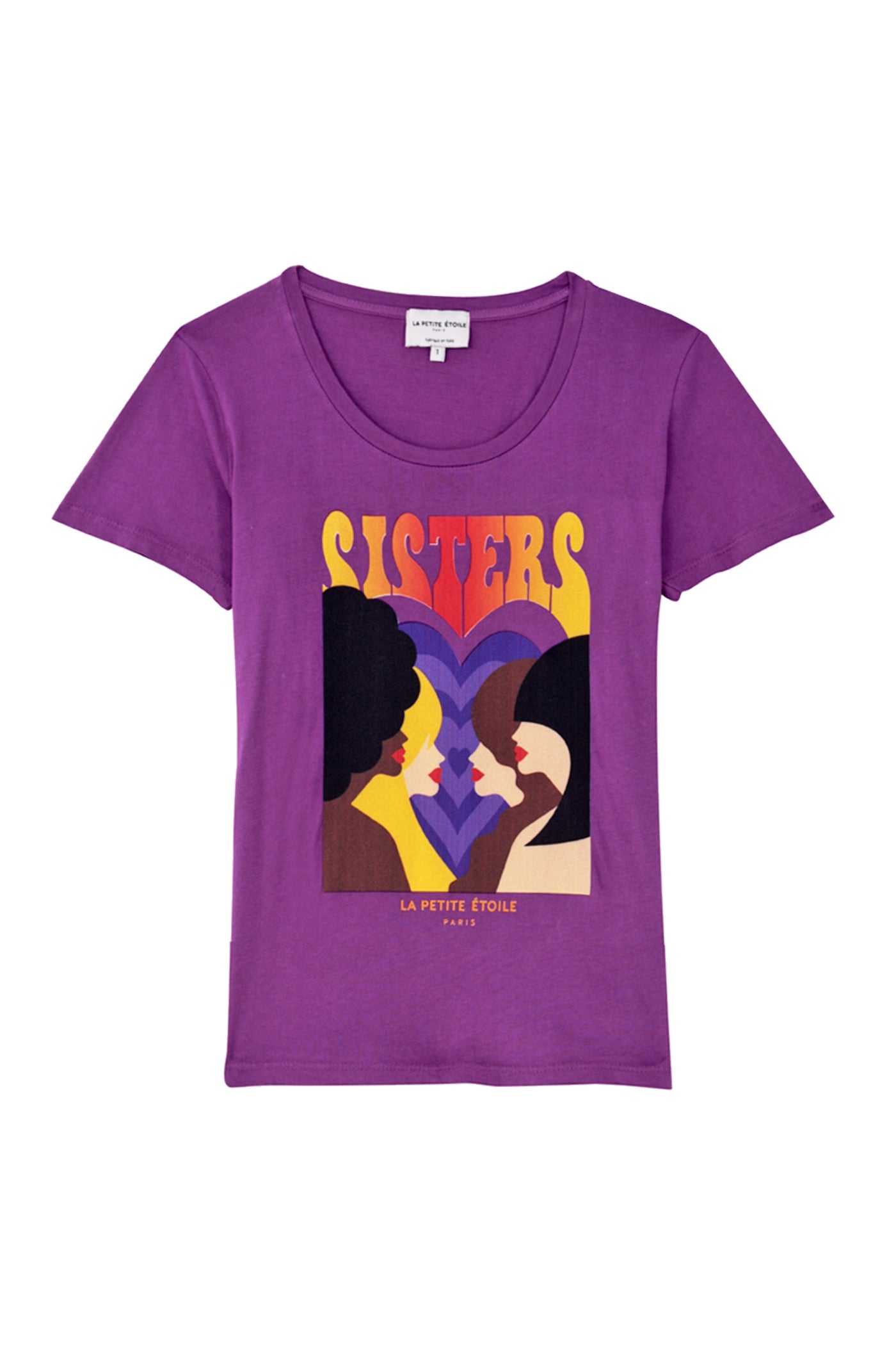 T-shirt Soeurettes - Violet