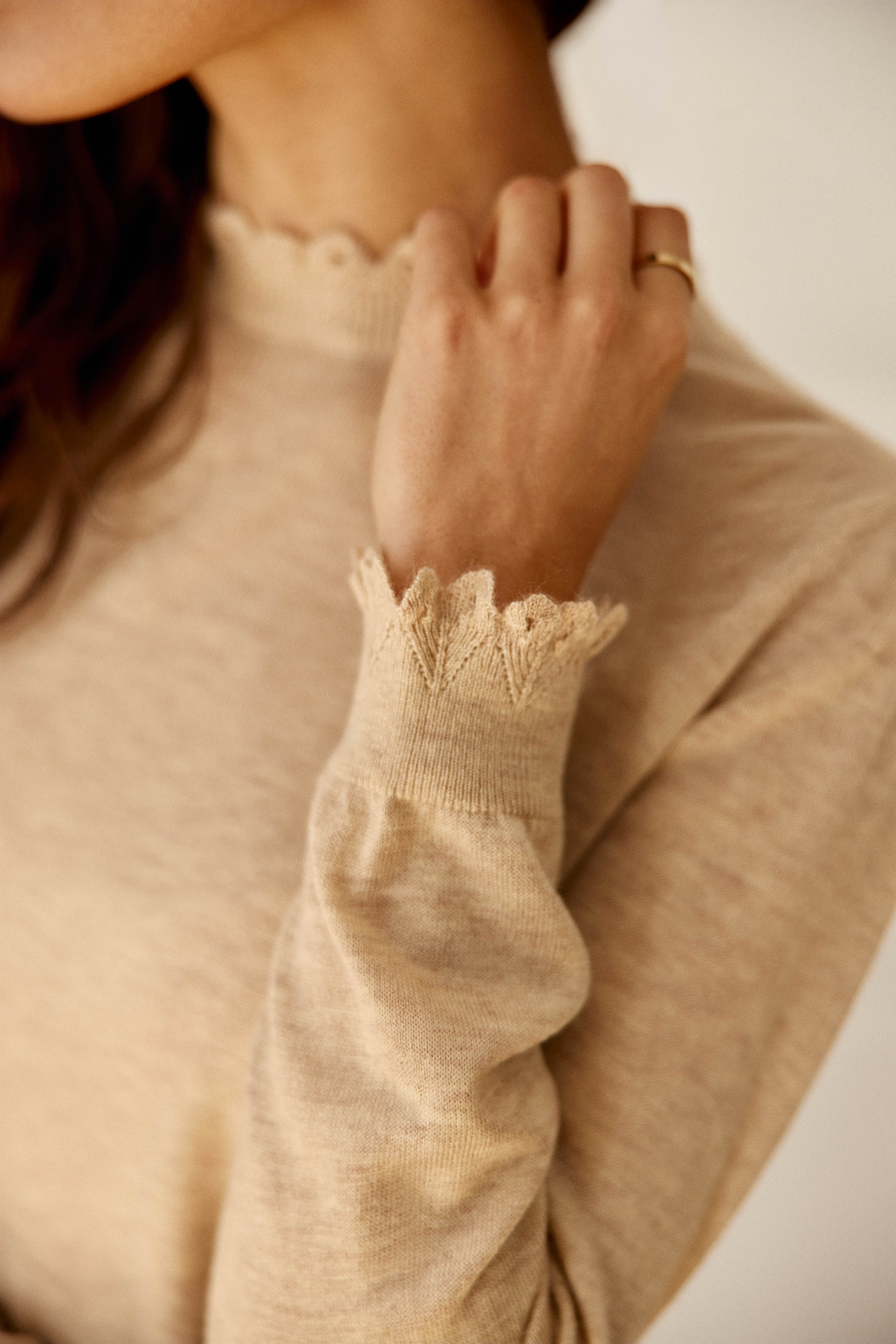 Solfe - Pull coupe droite