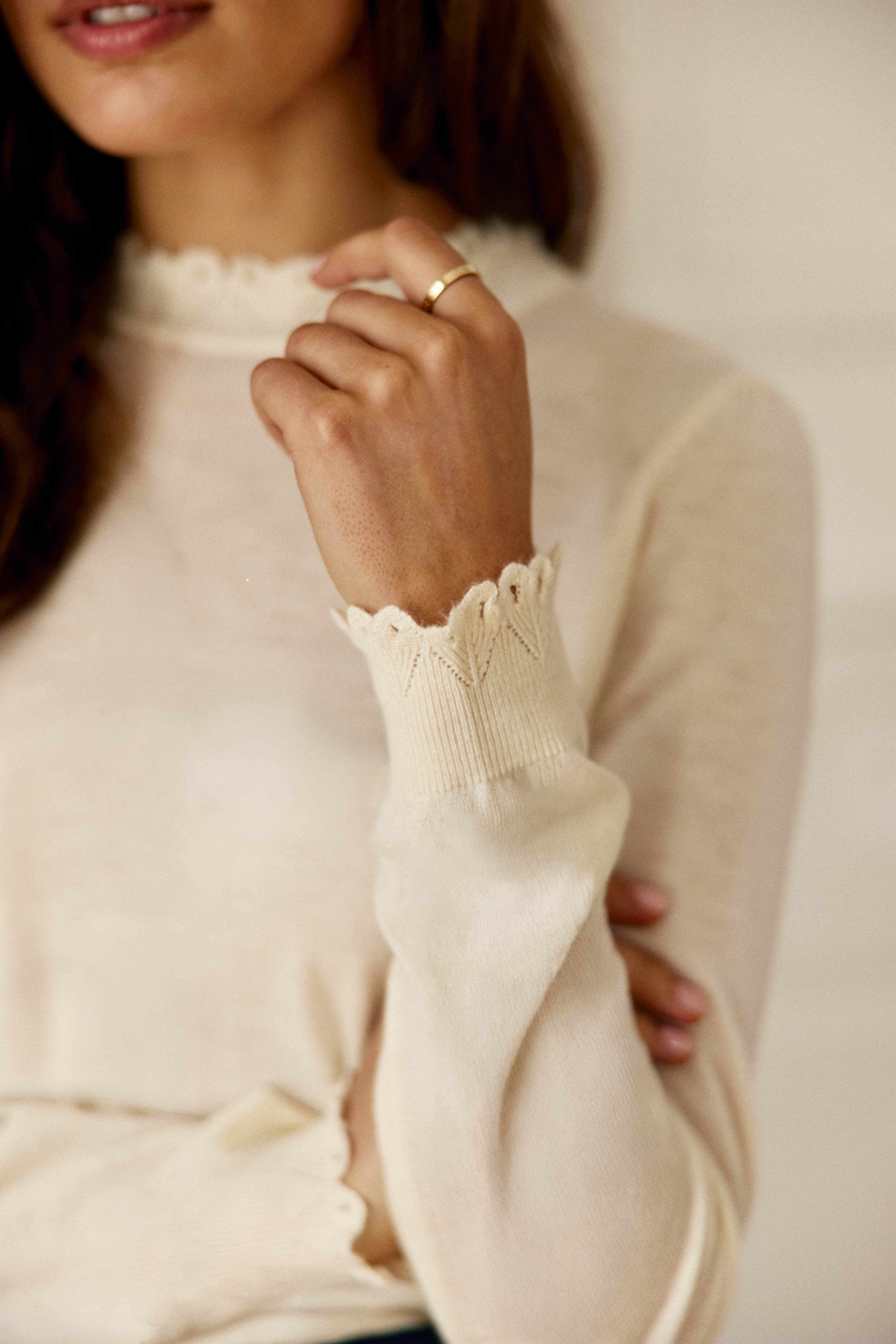 Solfe - Pull coupe droite