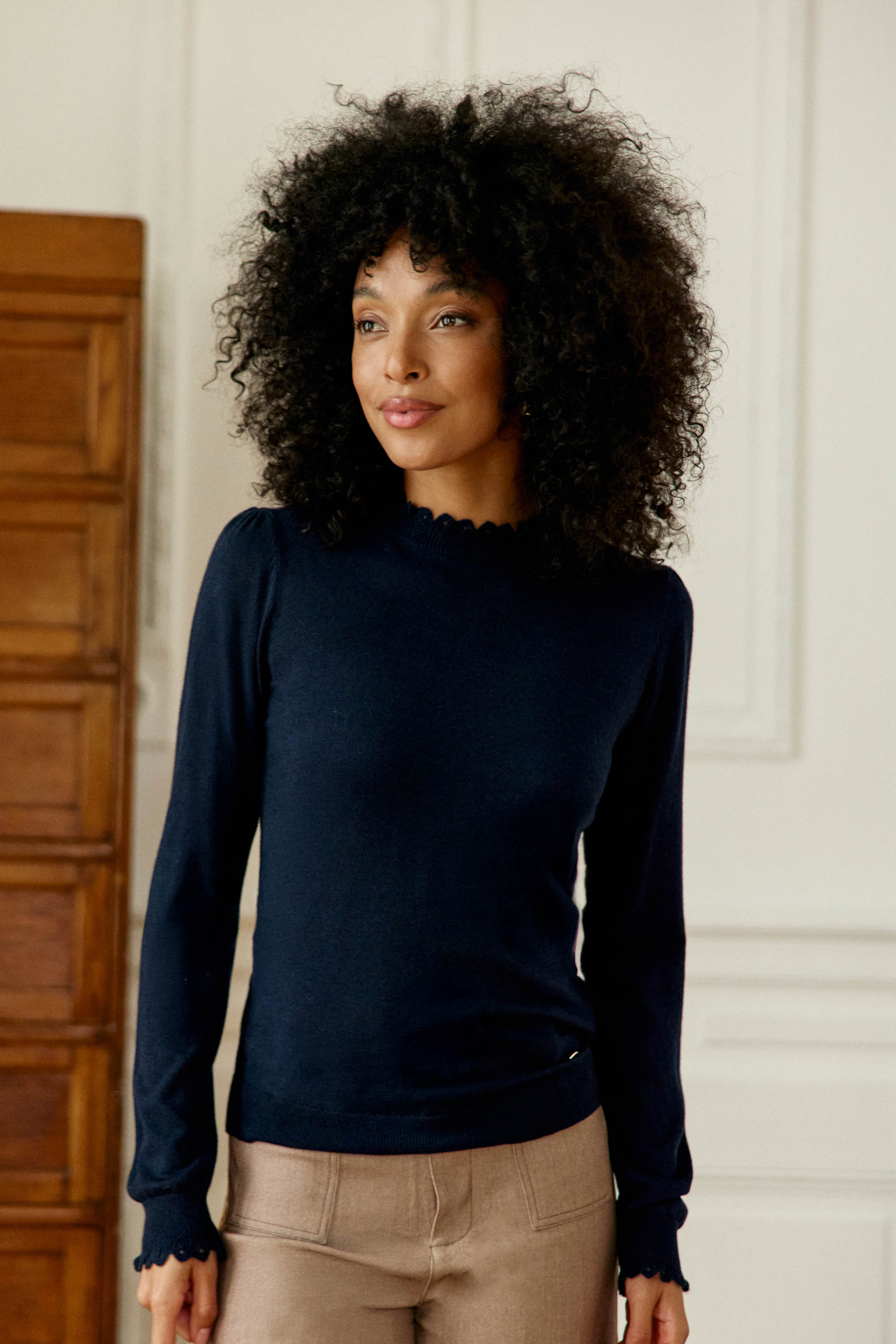 Solfe - Pull coupe droite