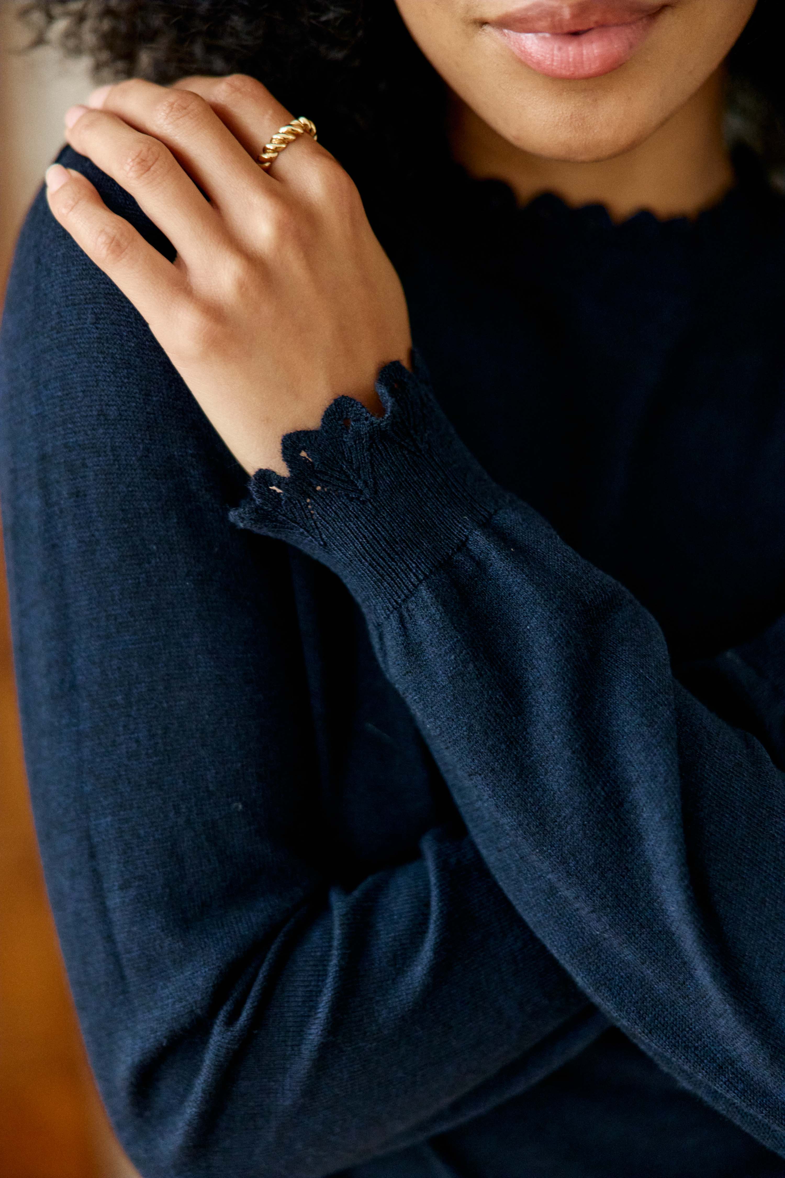 Solfe - Pull coupe droite