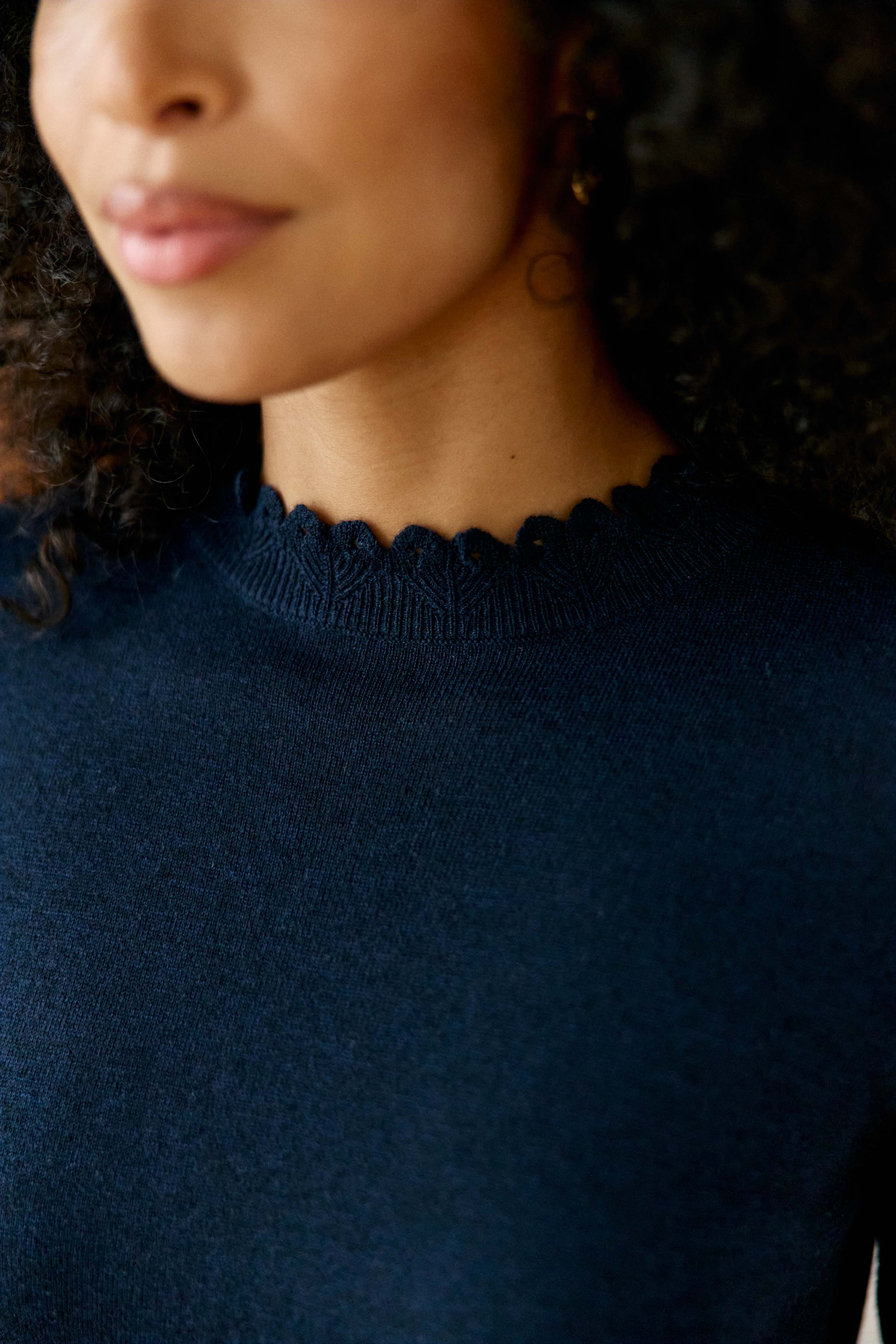 Solfe - Pull coupe droite