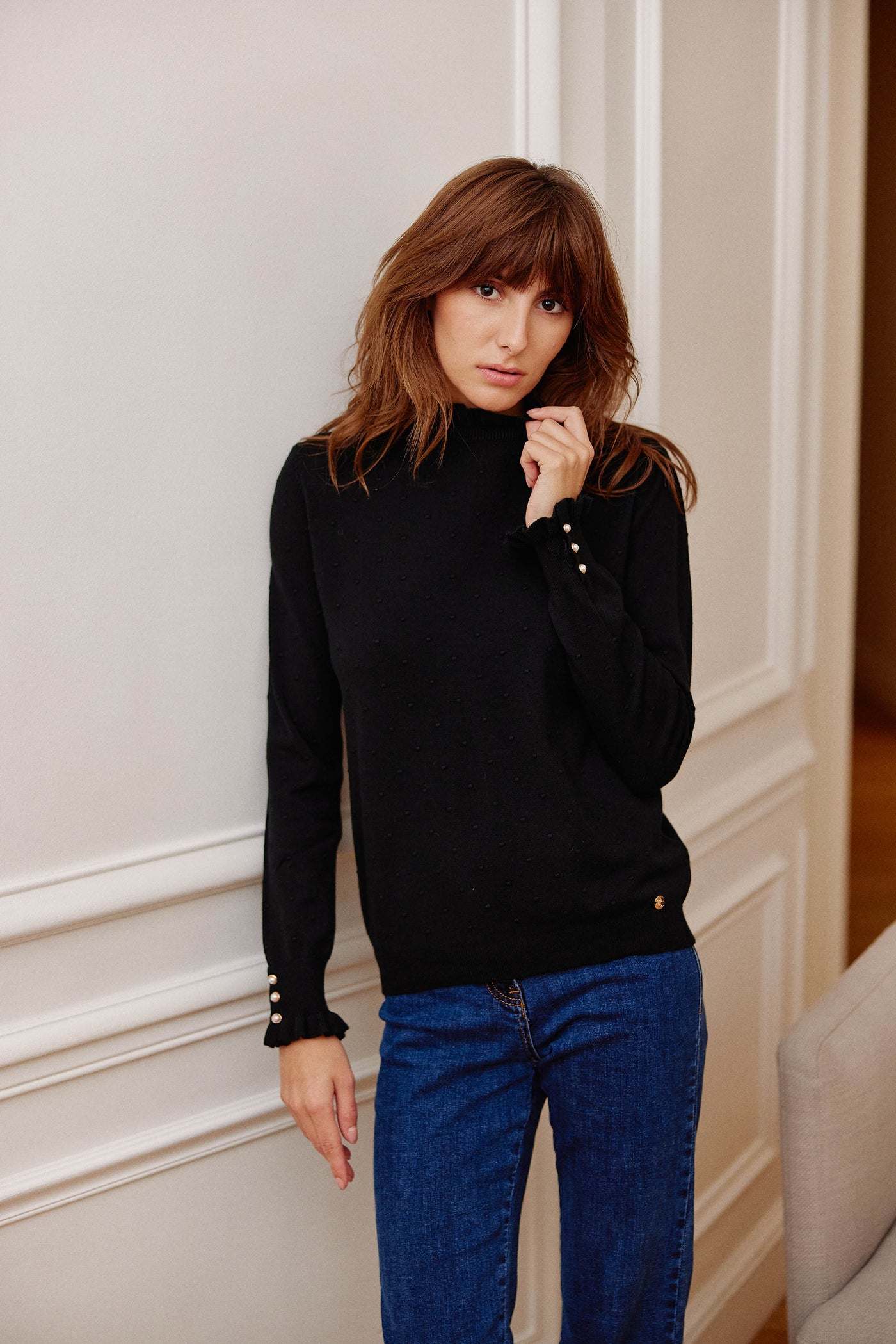 Pull Solferinos - Noir