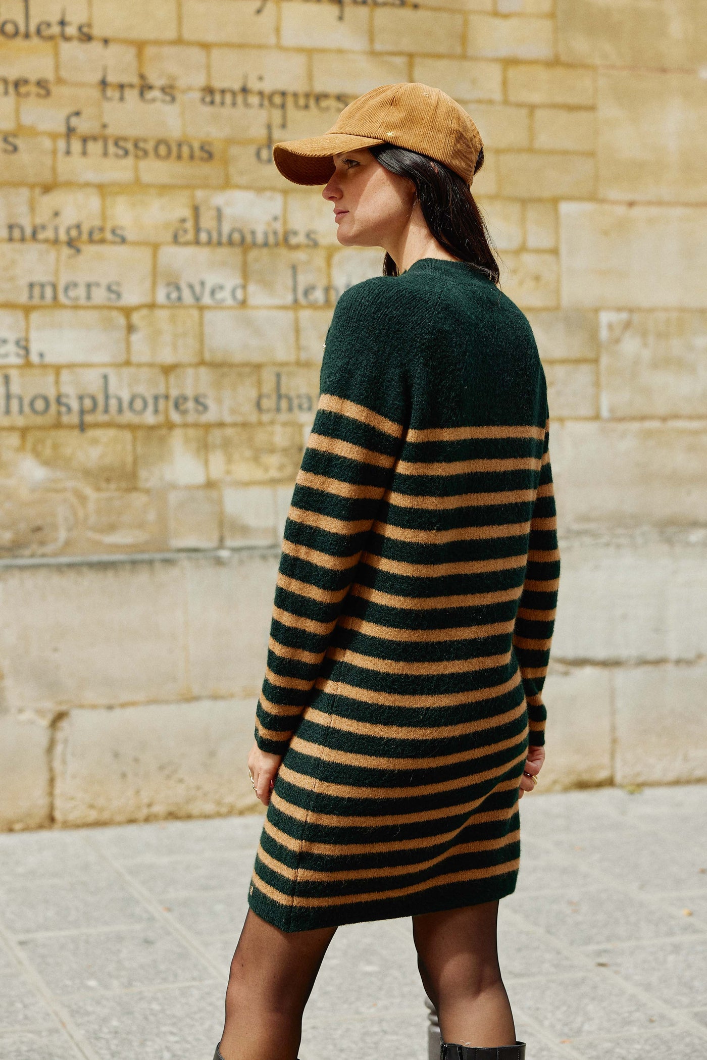 Robe Solie - Vert Foret/praline
