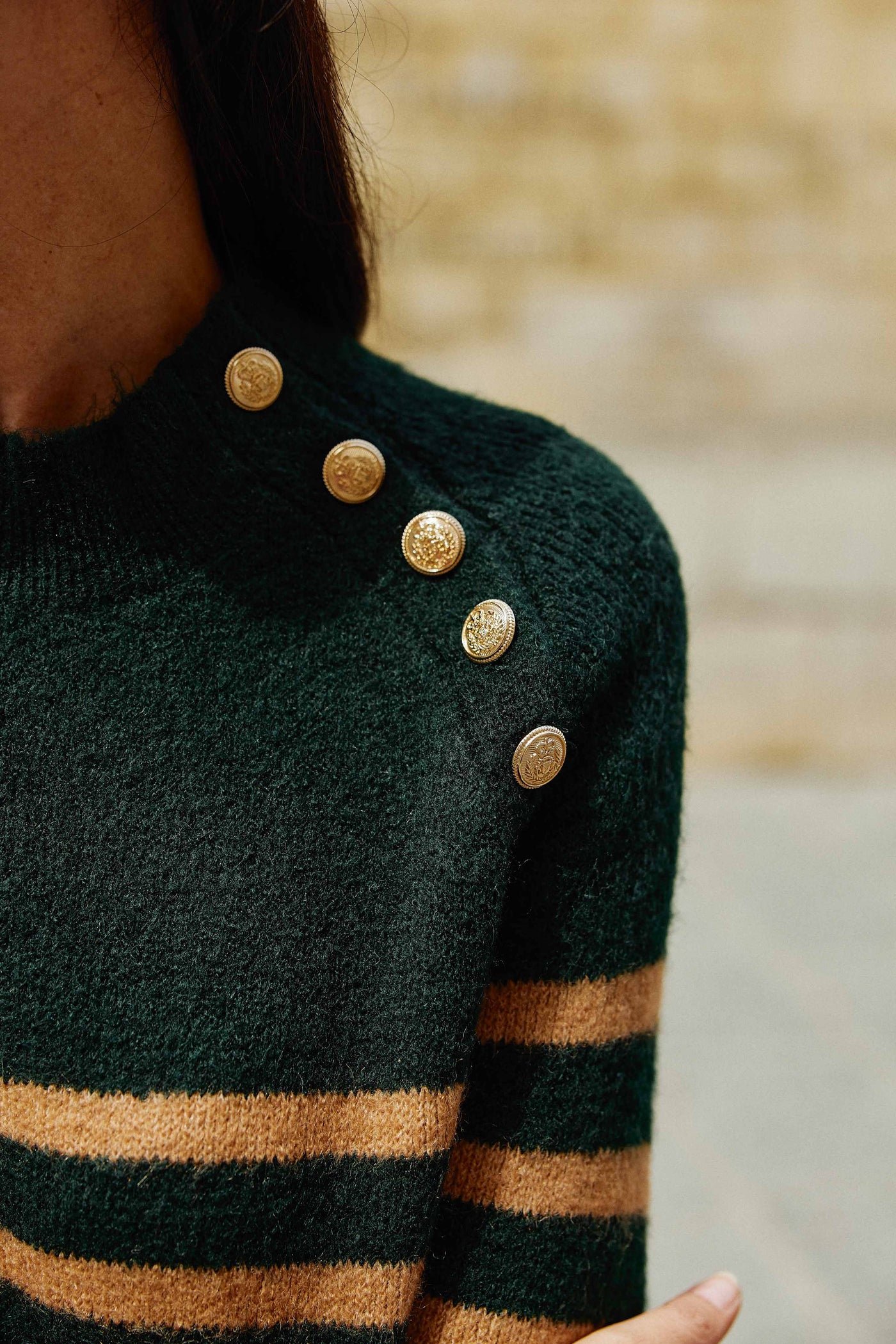 Robe Solie - Vert Foret/praline