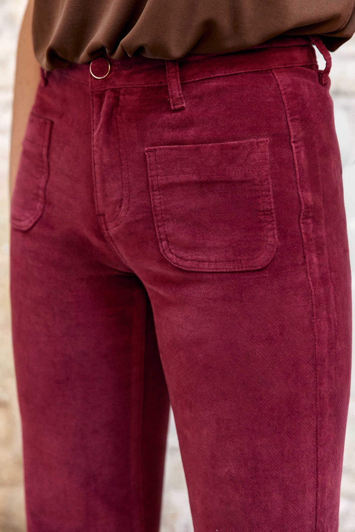 Pantalon Sonny - Bordeaux