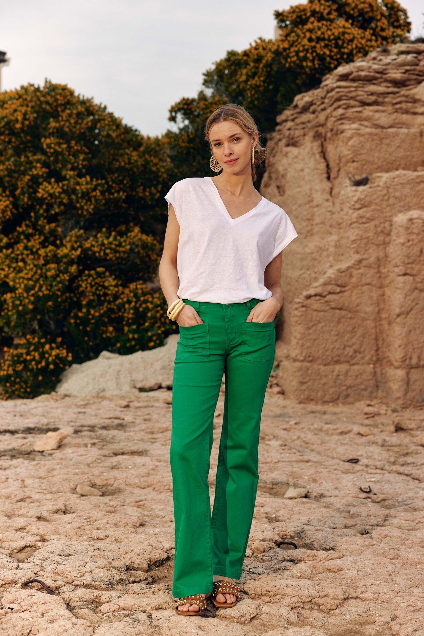 Pantalon Sonny T - Vert