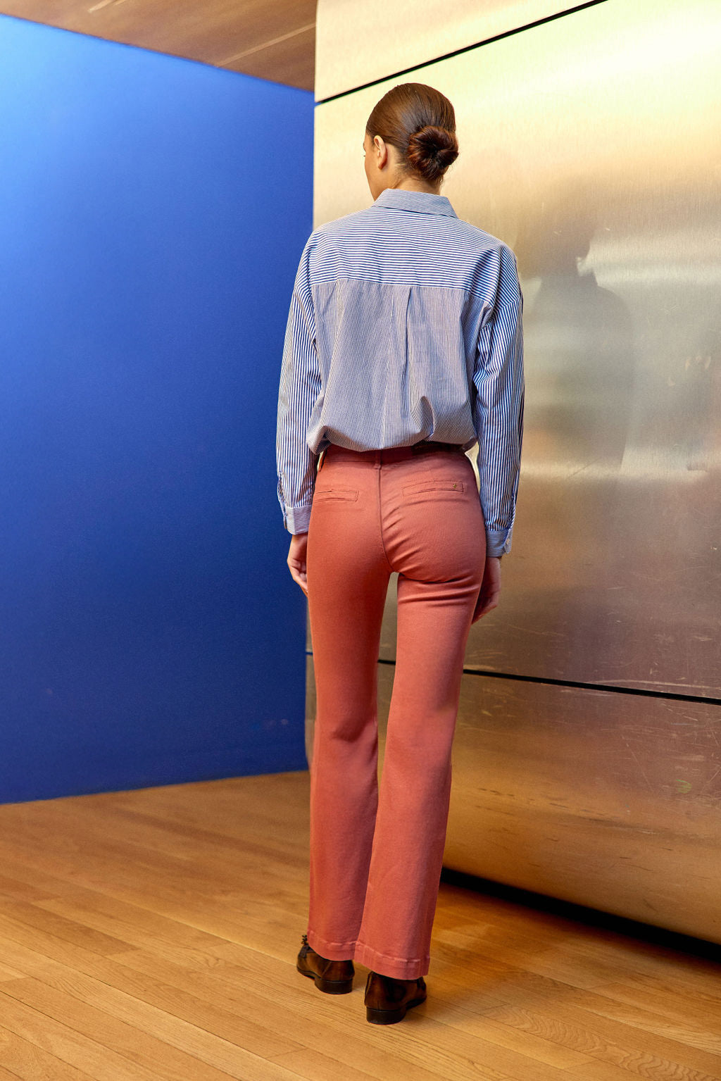 Old pink flare jeans - Sonny