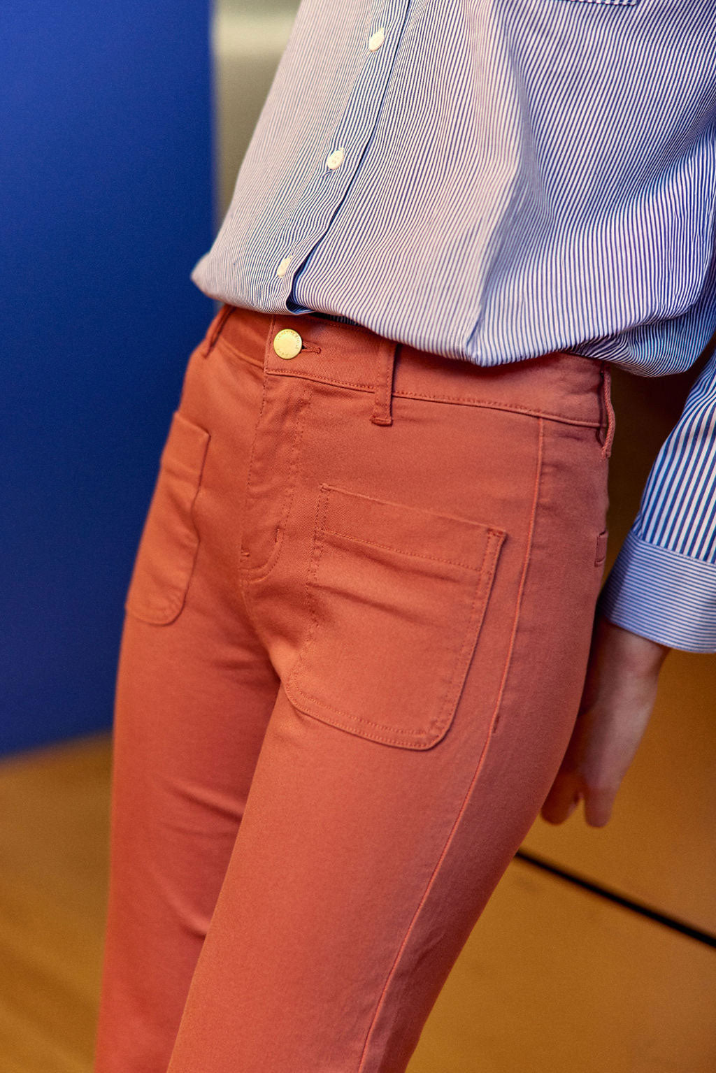 Old pink flare jeans - Sonny