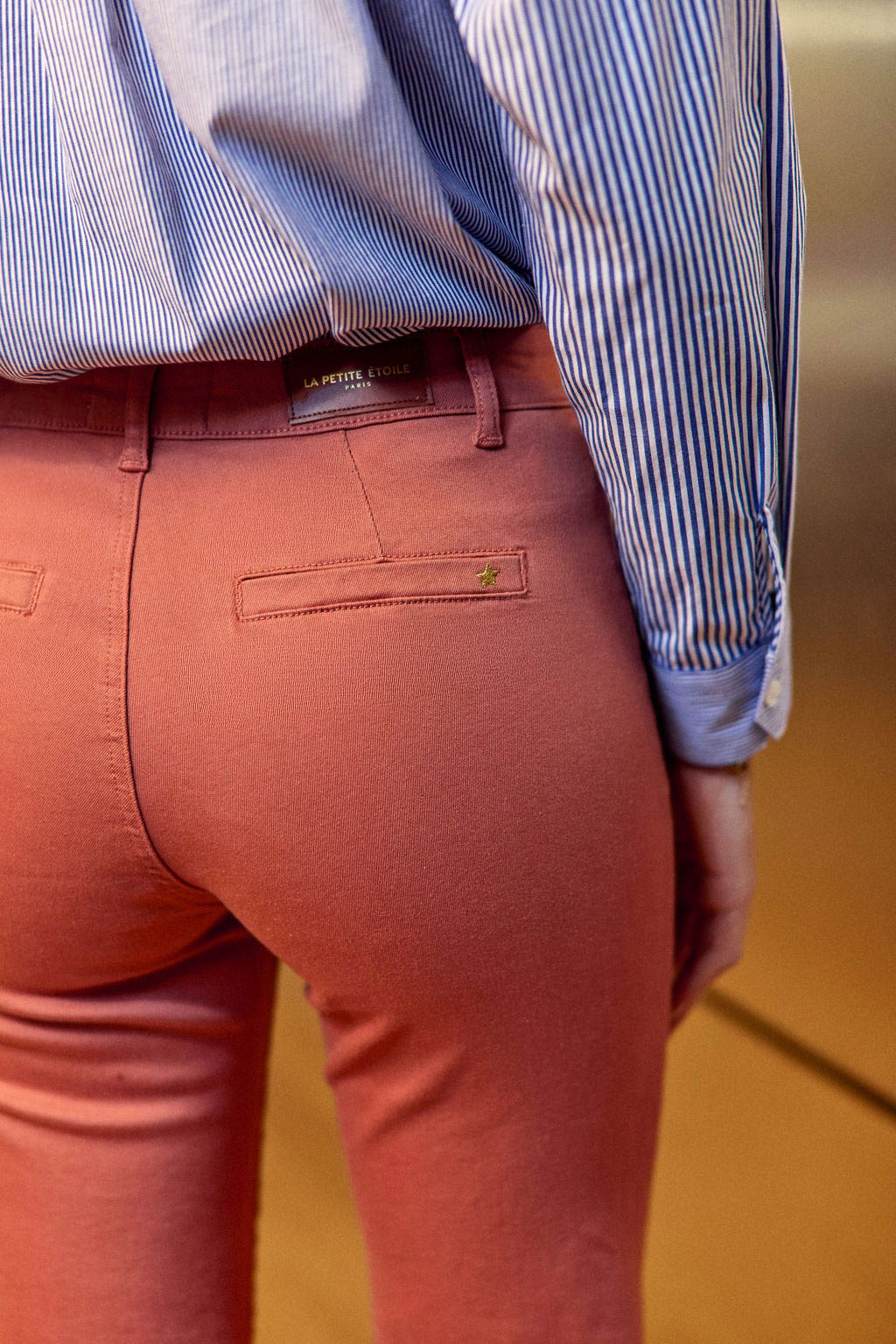 Old pink flare jeans - Sonny