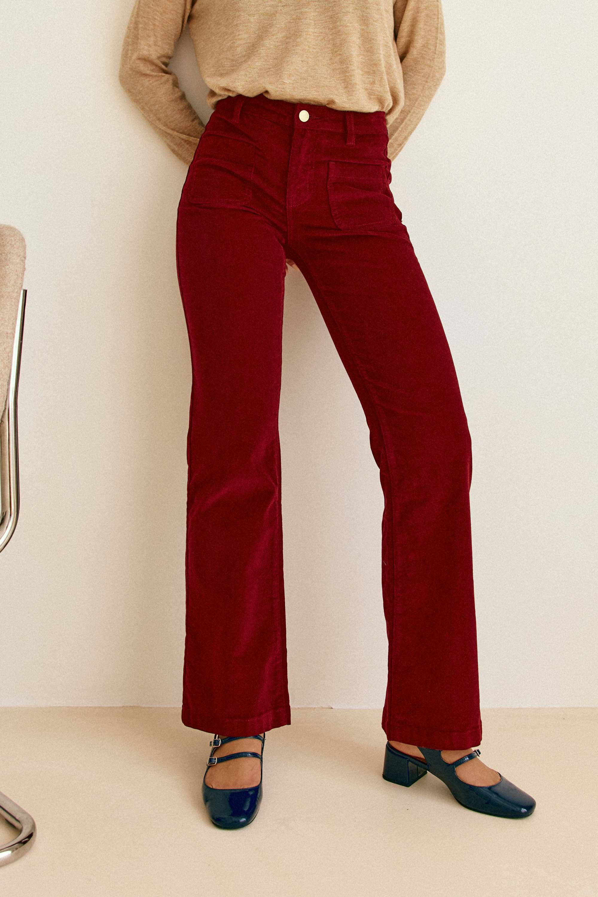 Sonny Pants - Burgundy