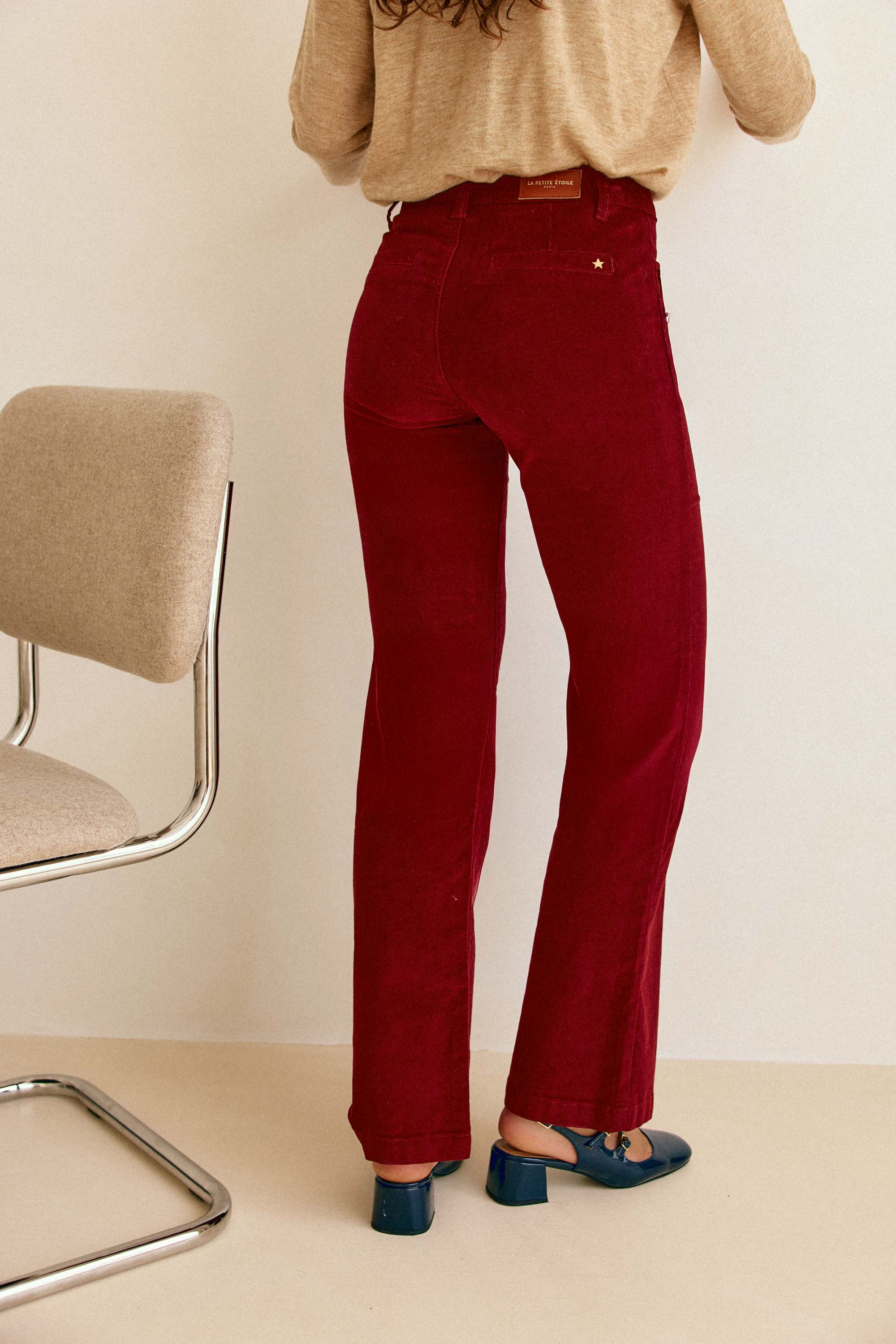 Sonny Pants - Burgundy