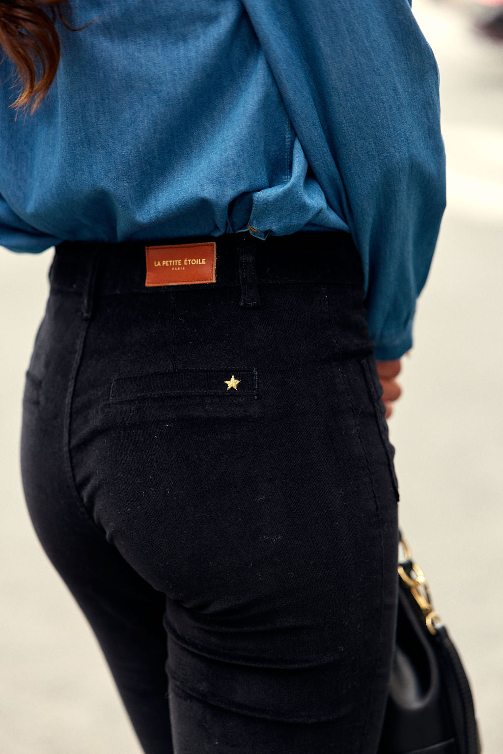 Sonny Velvet Trousers - Black