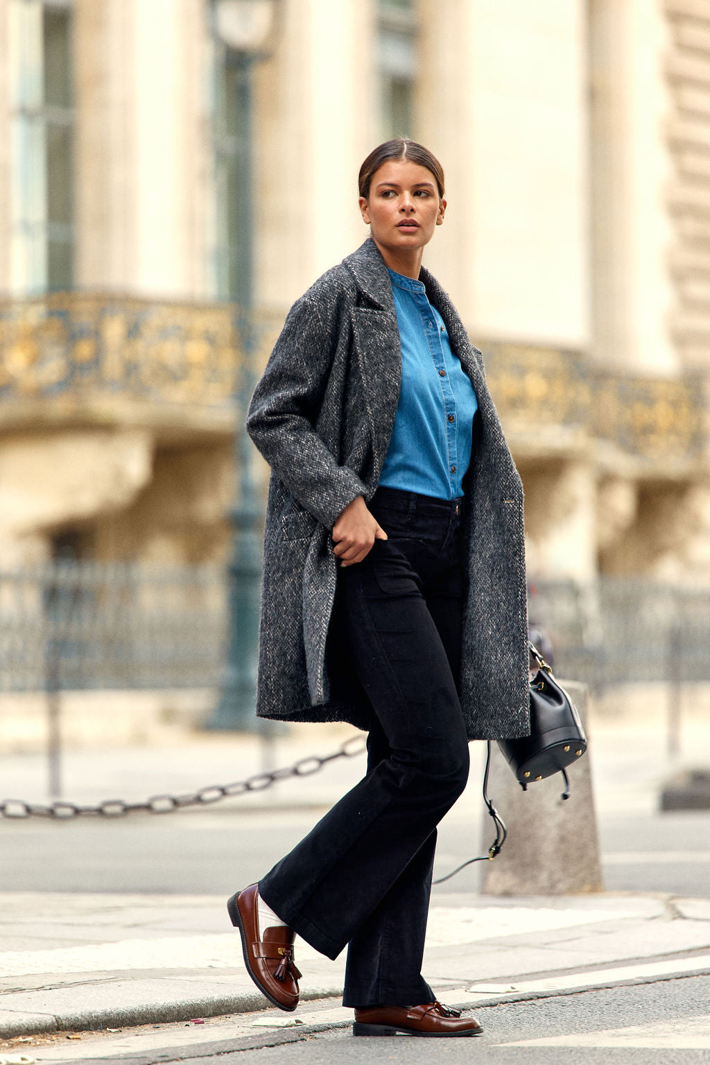 Sonny Velvet Trousers - Black