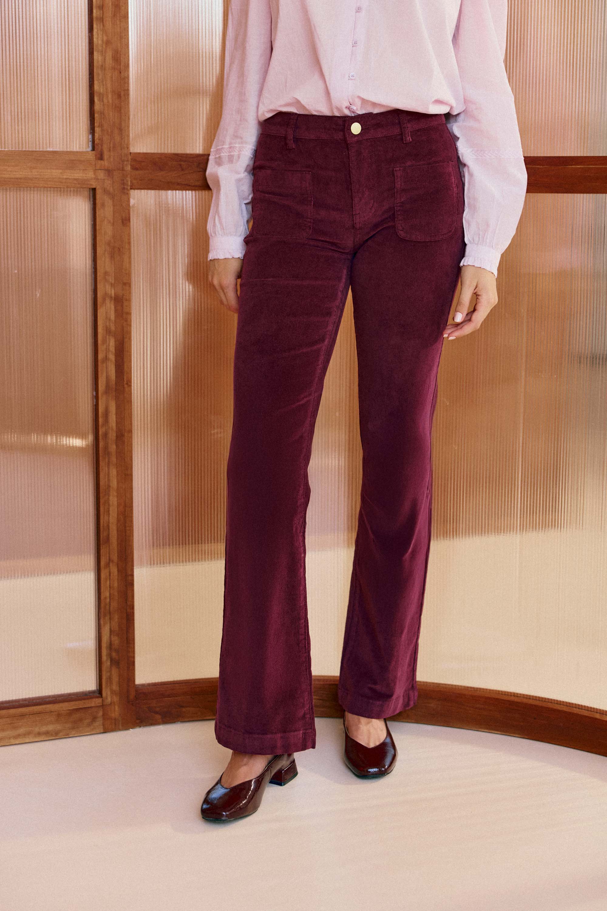 Pantalon Sonny - Lie De Vin