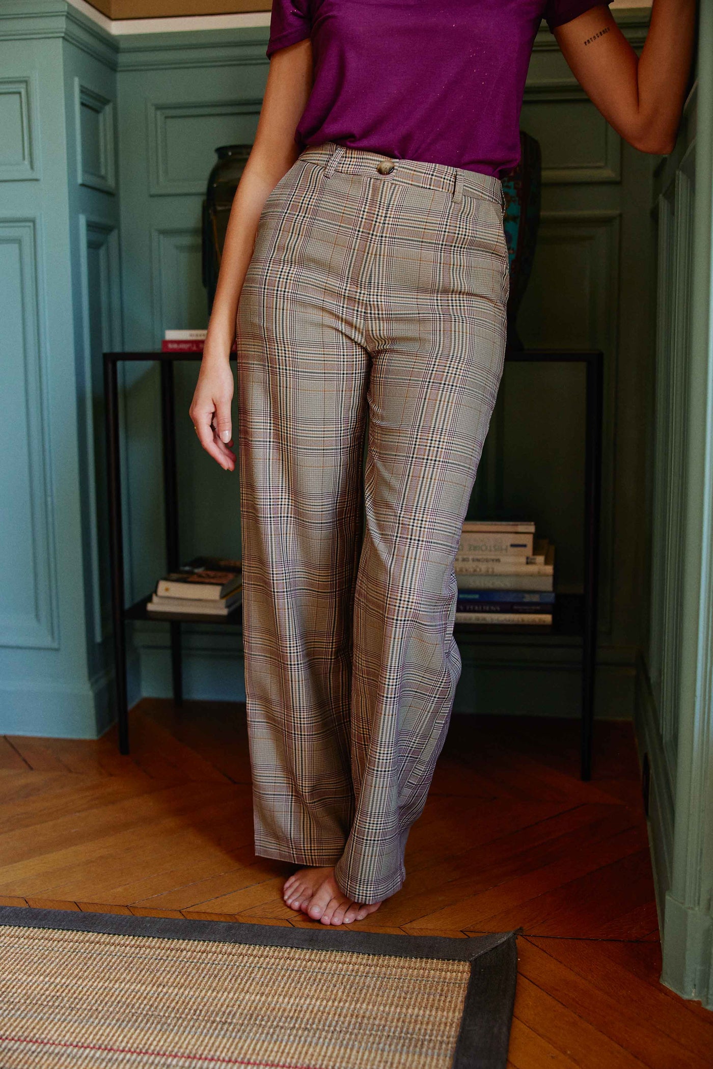 Pantalon Sutton - Carreaux