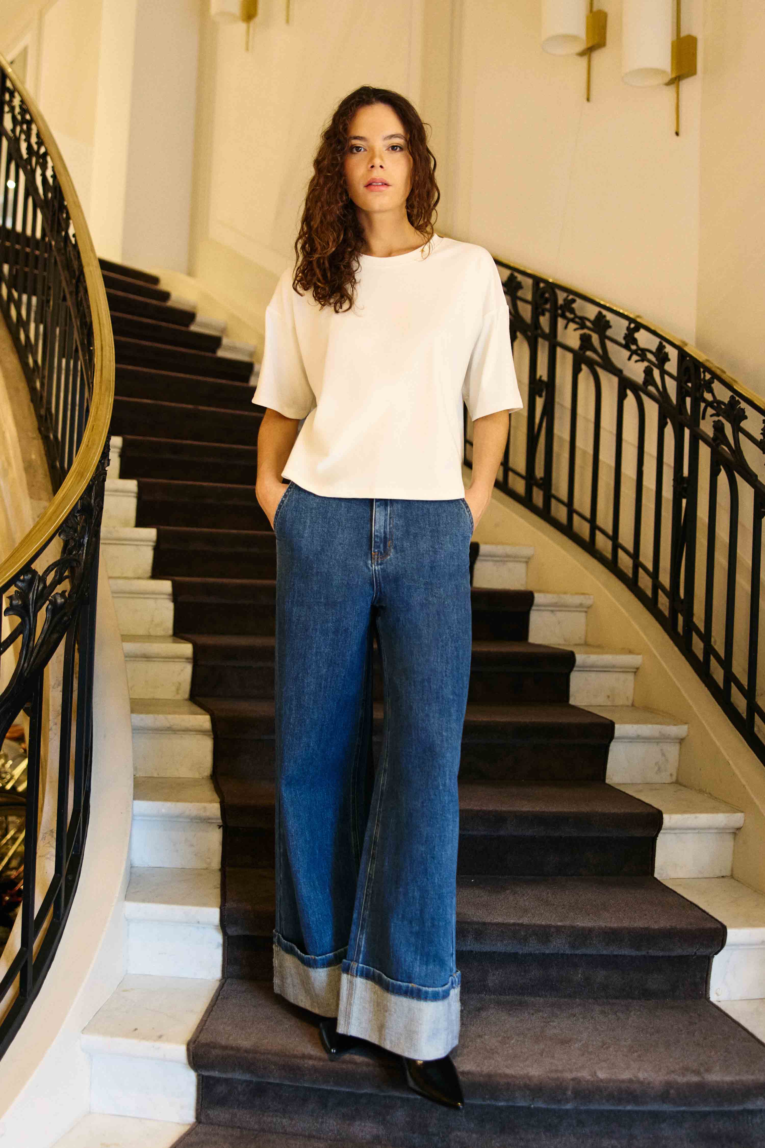 T-shirt maille écru - Tais