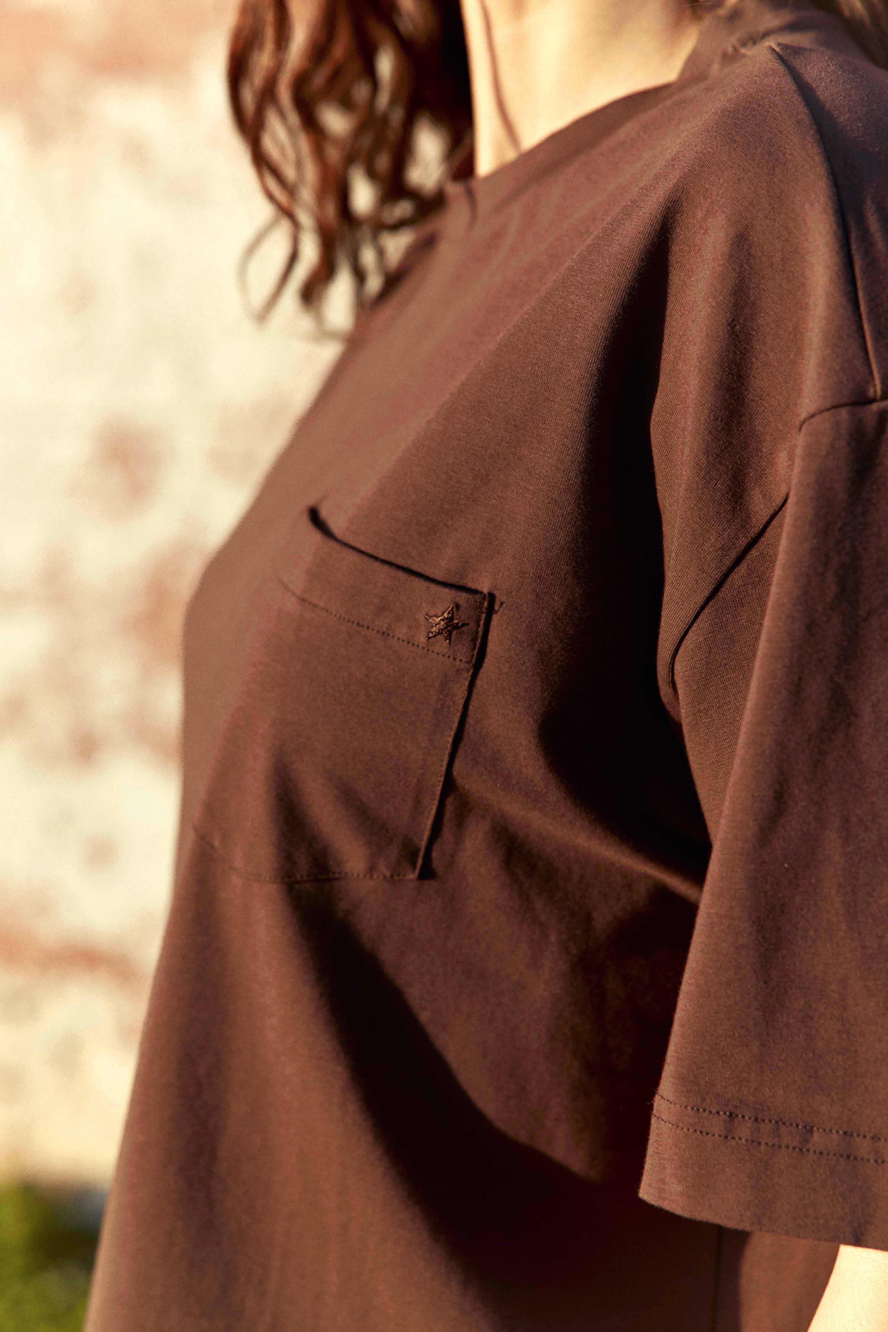 T-shirt Taisa - Marron