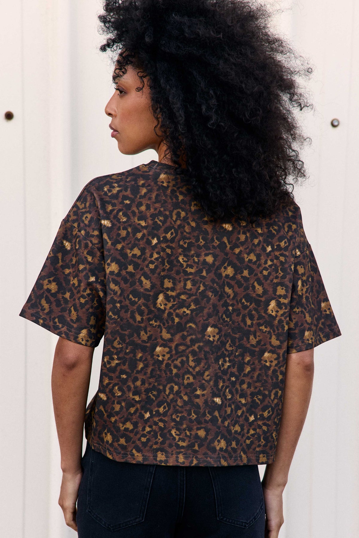 Taisu - T-shirt léopard