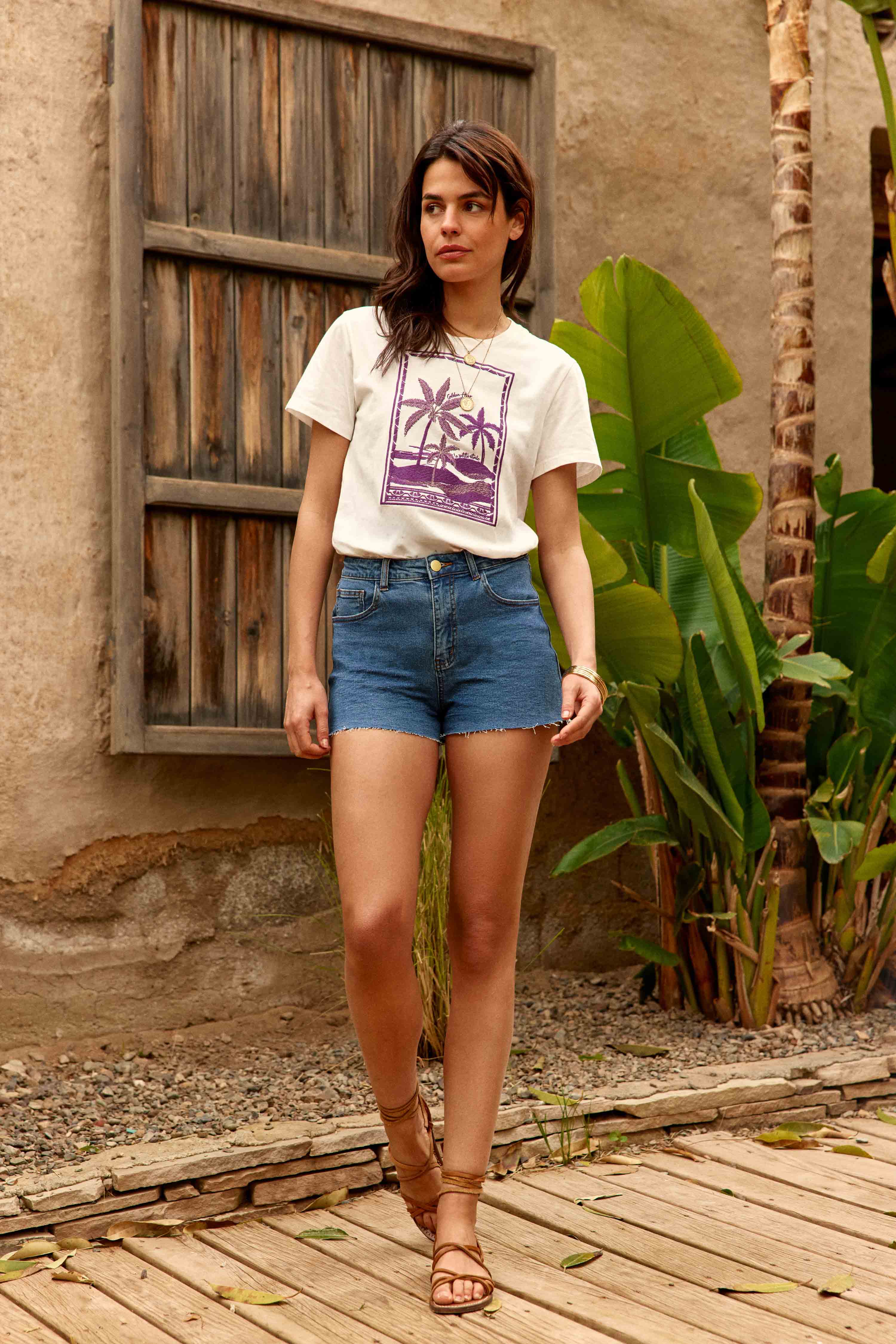 Talmier - Straight fit t-shirt