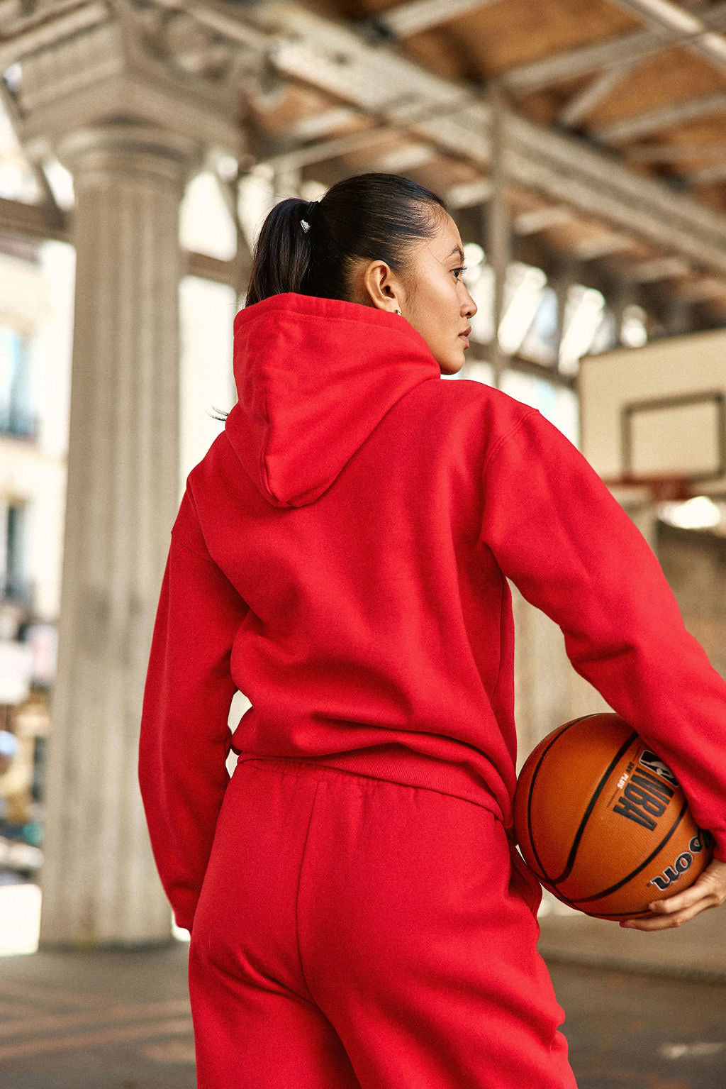 Sweat-Shirt rouge - Tamara