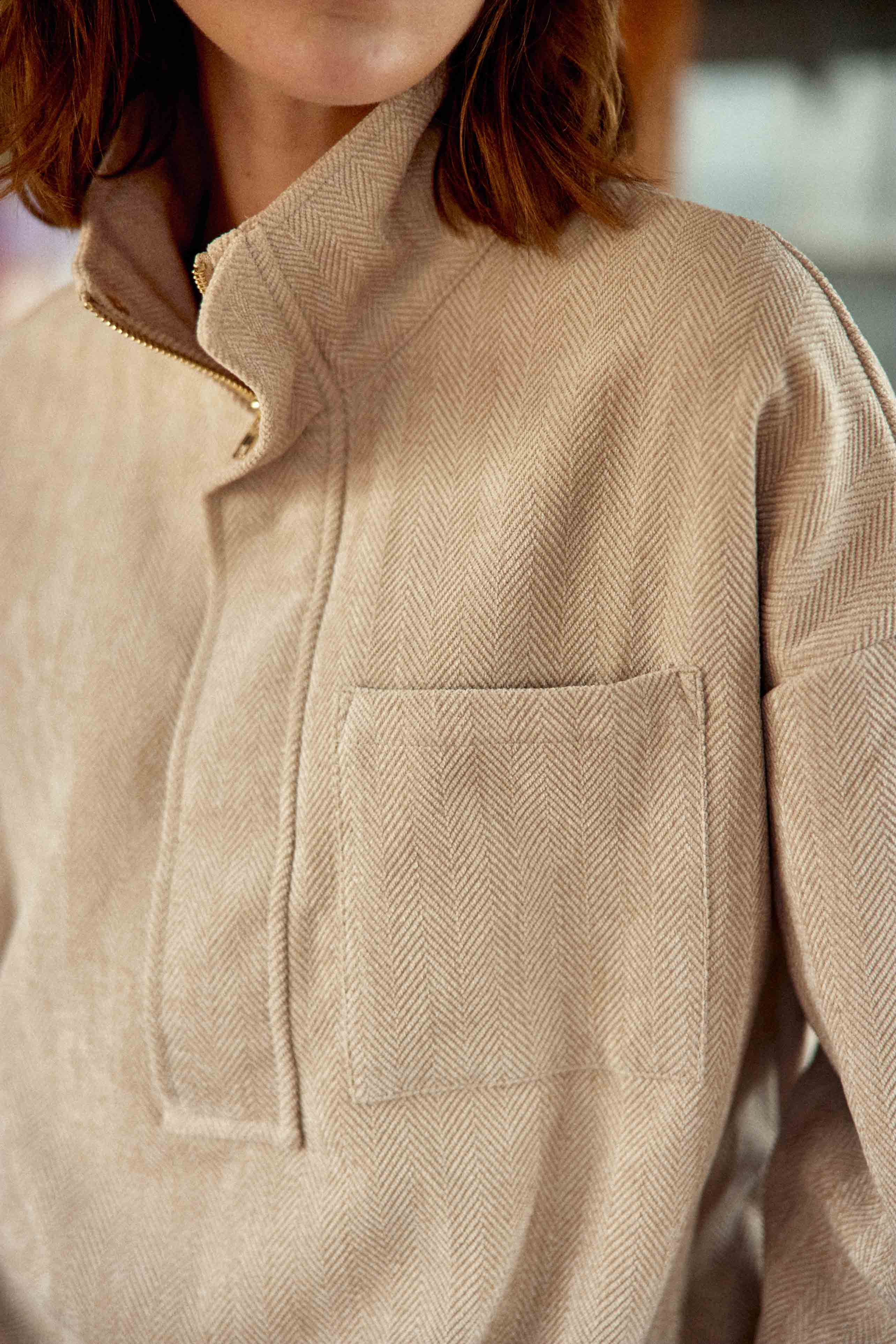 Sweat-shirt beige - Tayen