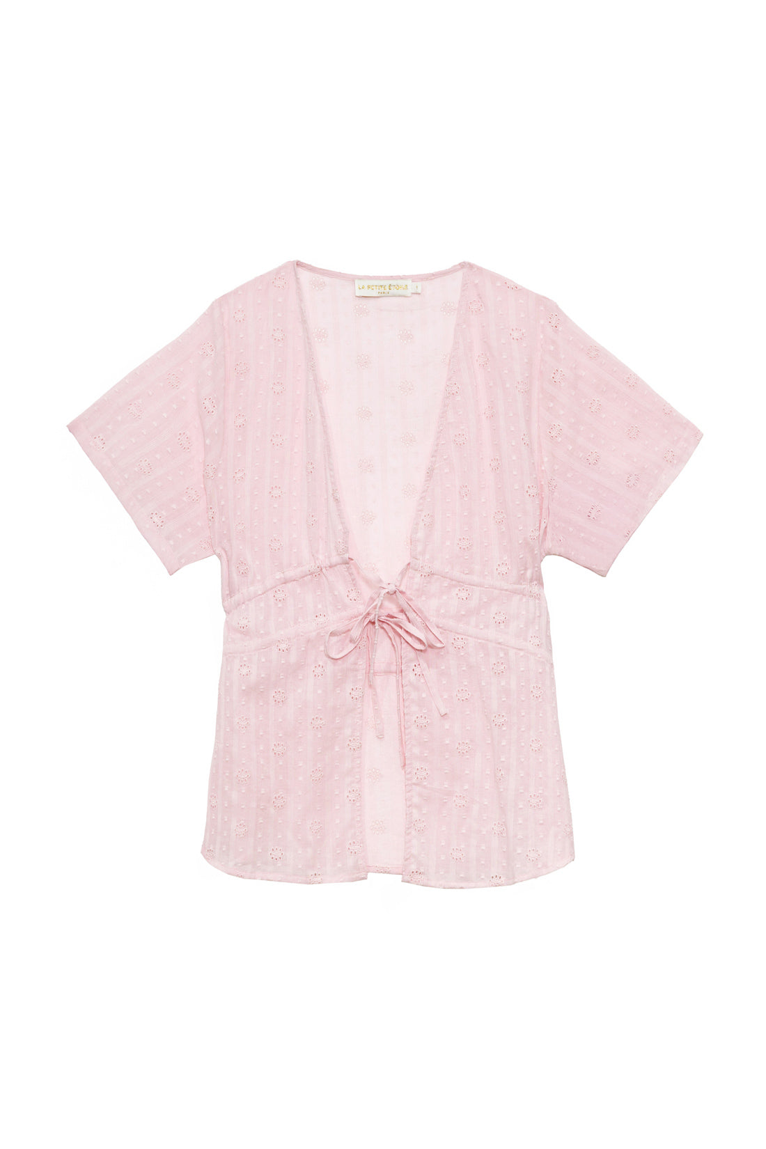 Pink embroidered top - Tiara