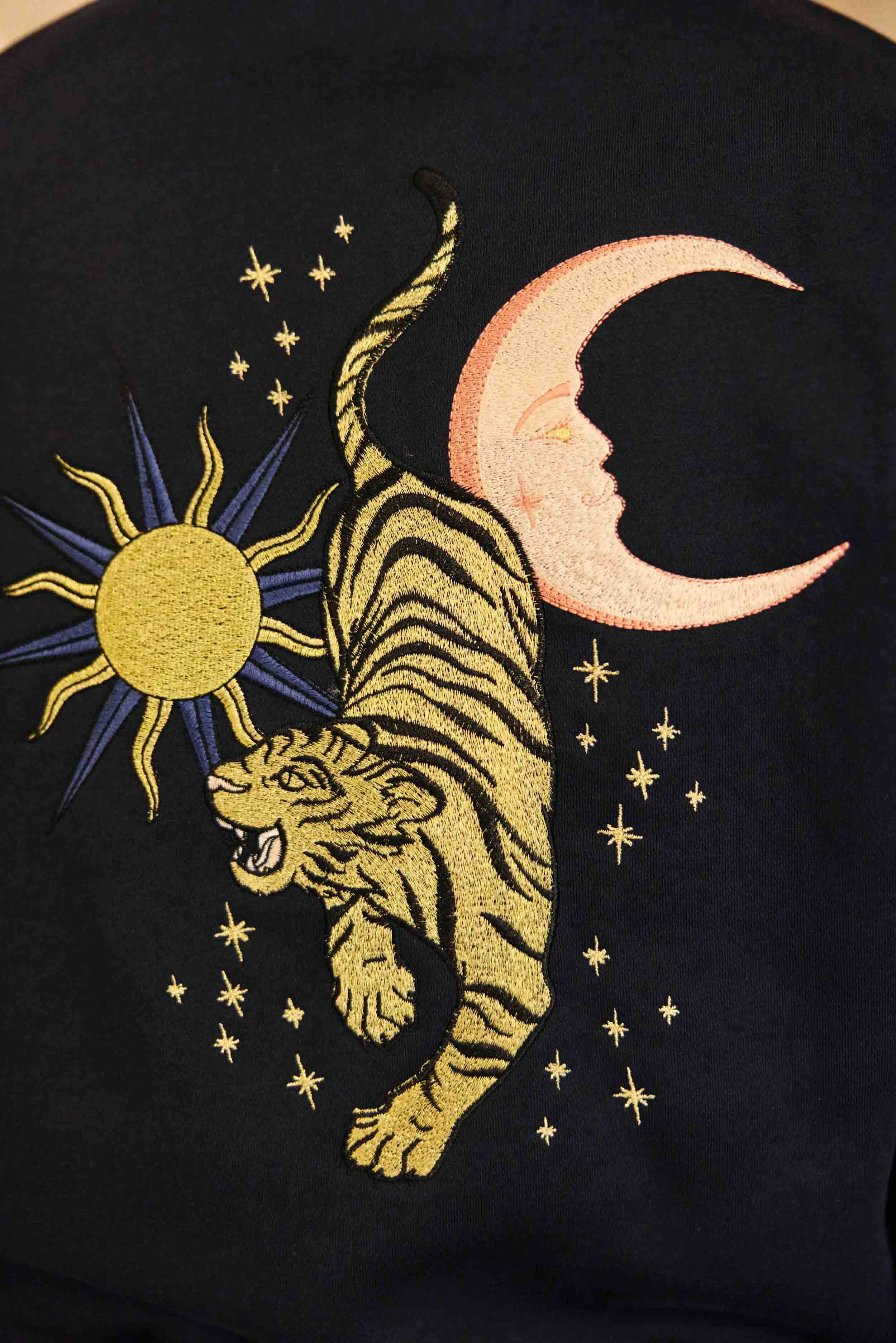 Sweat-shirt Tiger - Marine