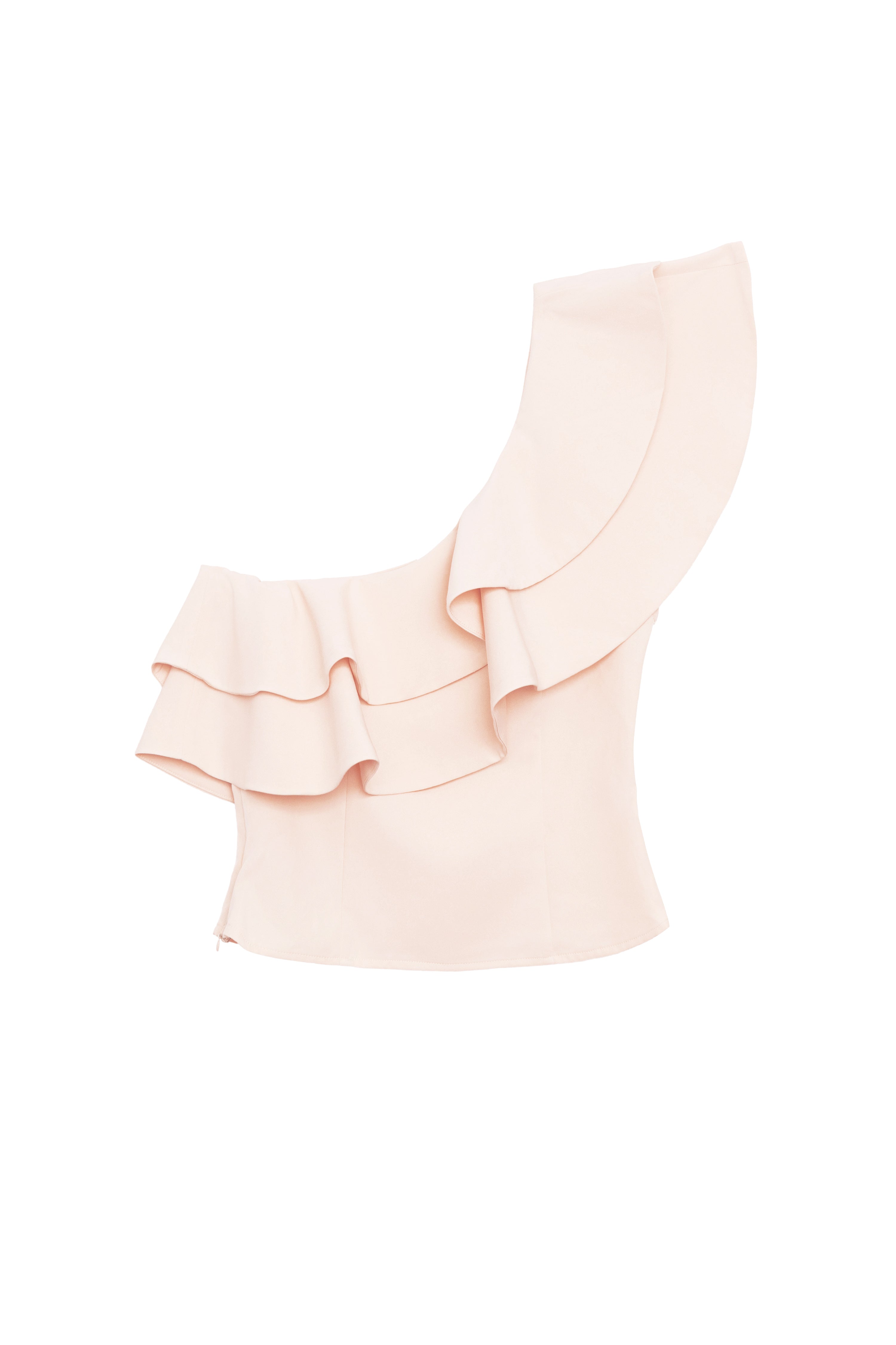 Timel - Fitted asymmetrical top