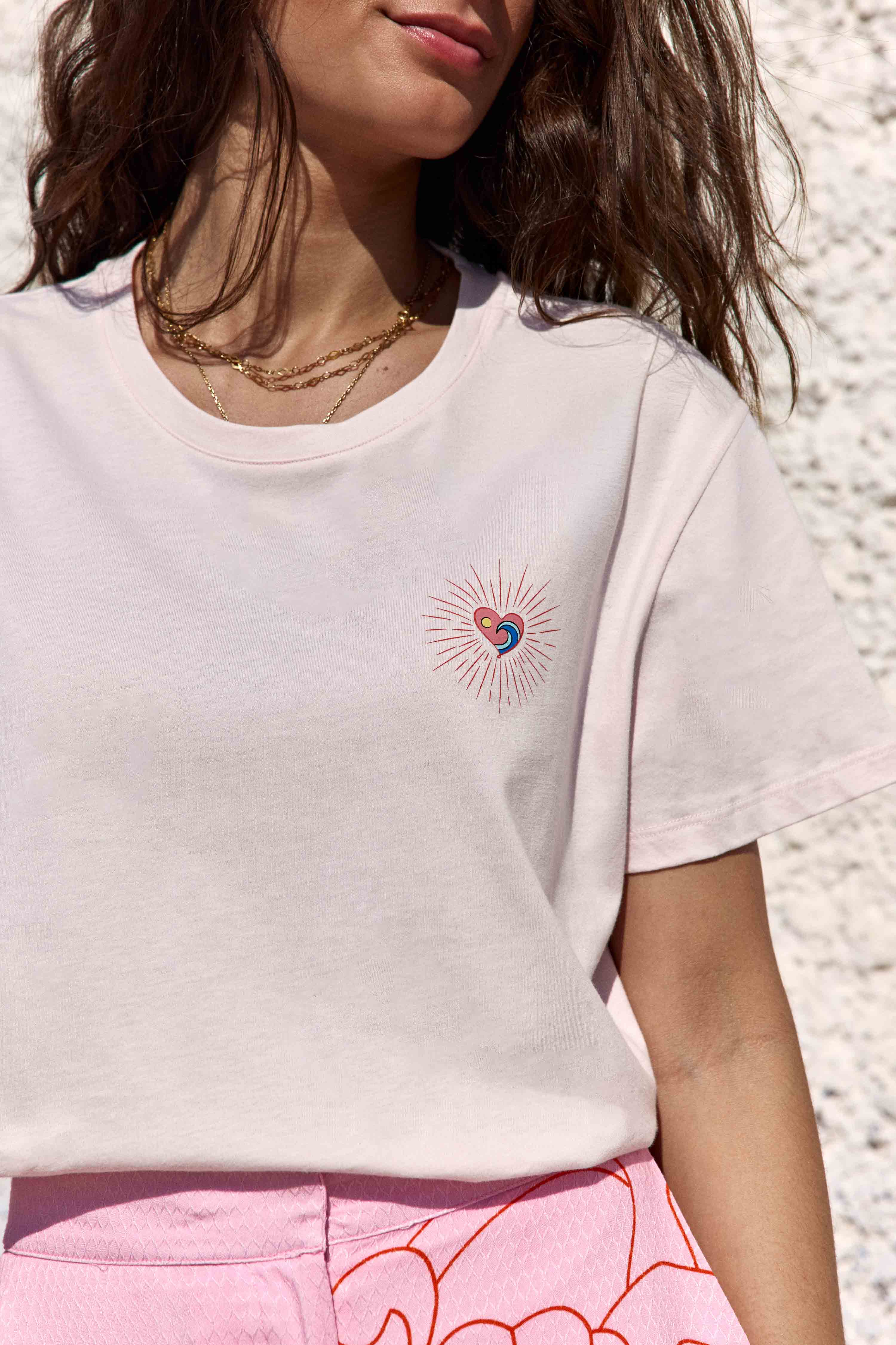 Tirene - T-shirt coupe droite