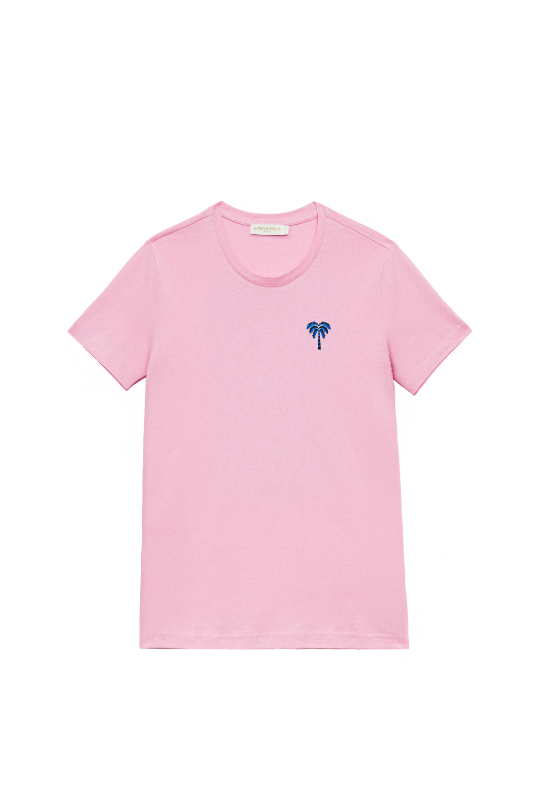 Pink screen-printed T-shirt - Tock