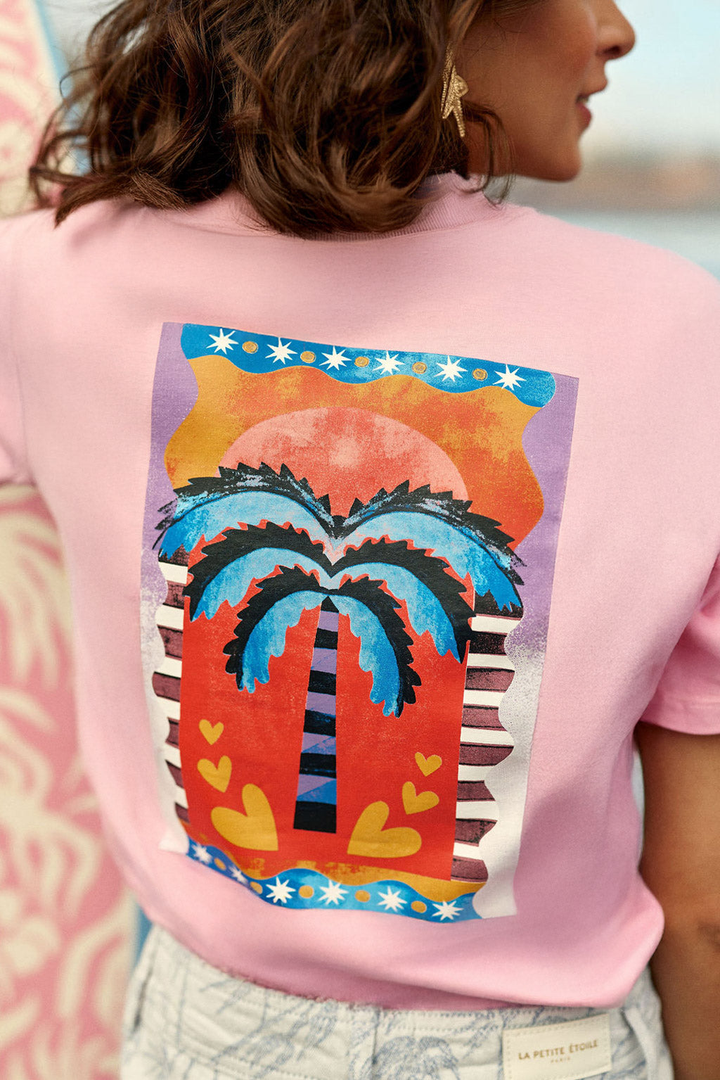 T-shirt rose - Tock