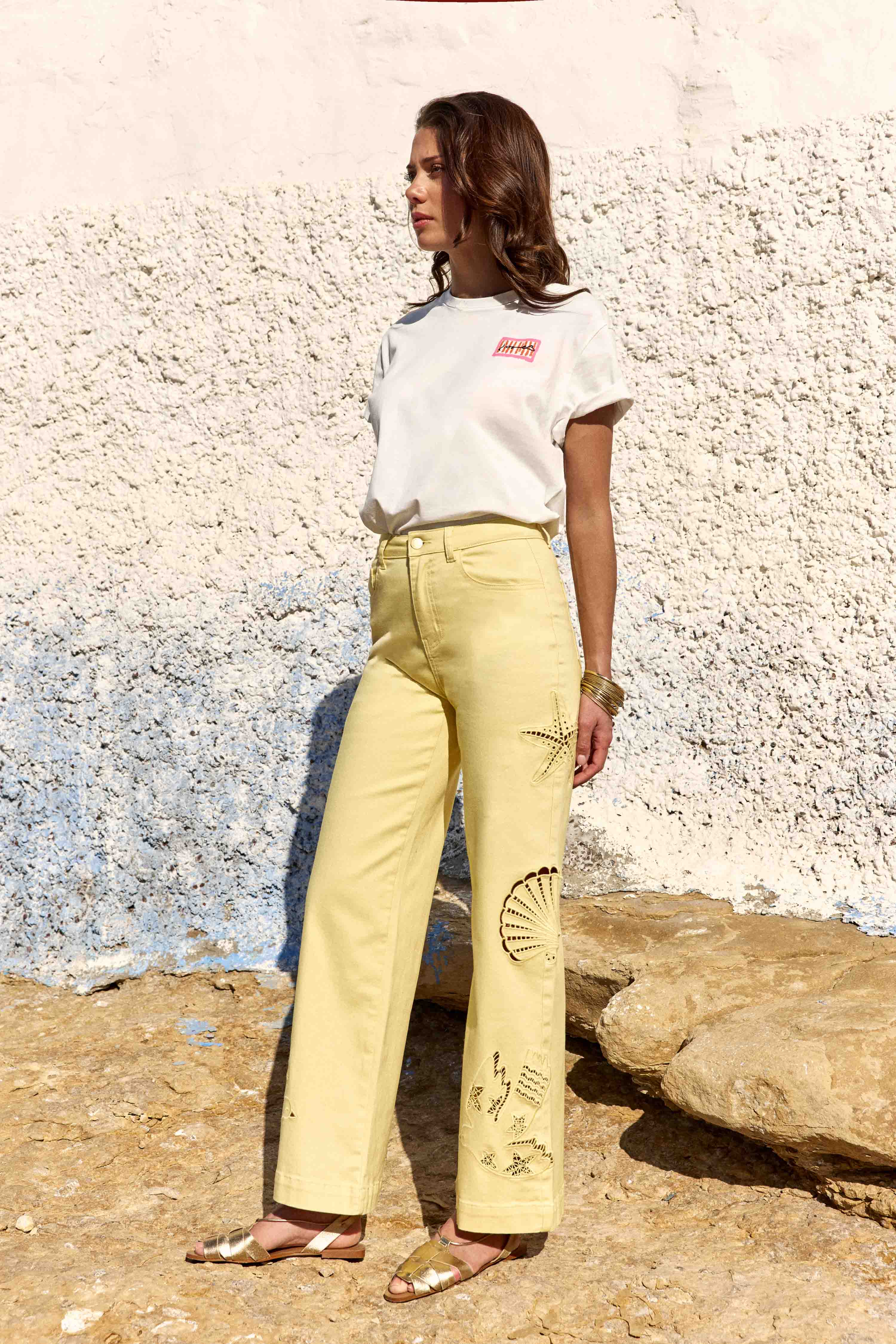 Tolombe - Straight cut T-shirt