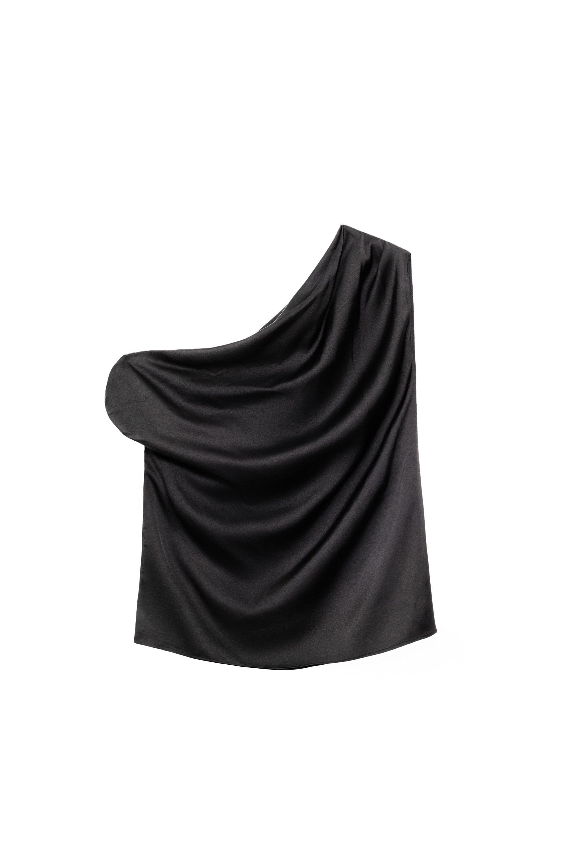 Top one shoulder noir - Torine