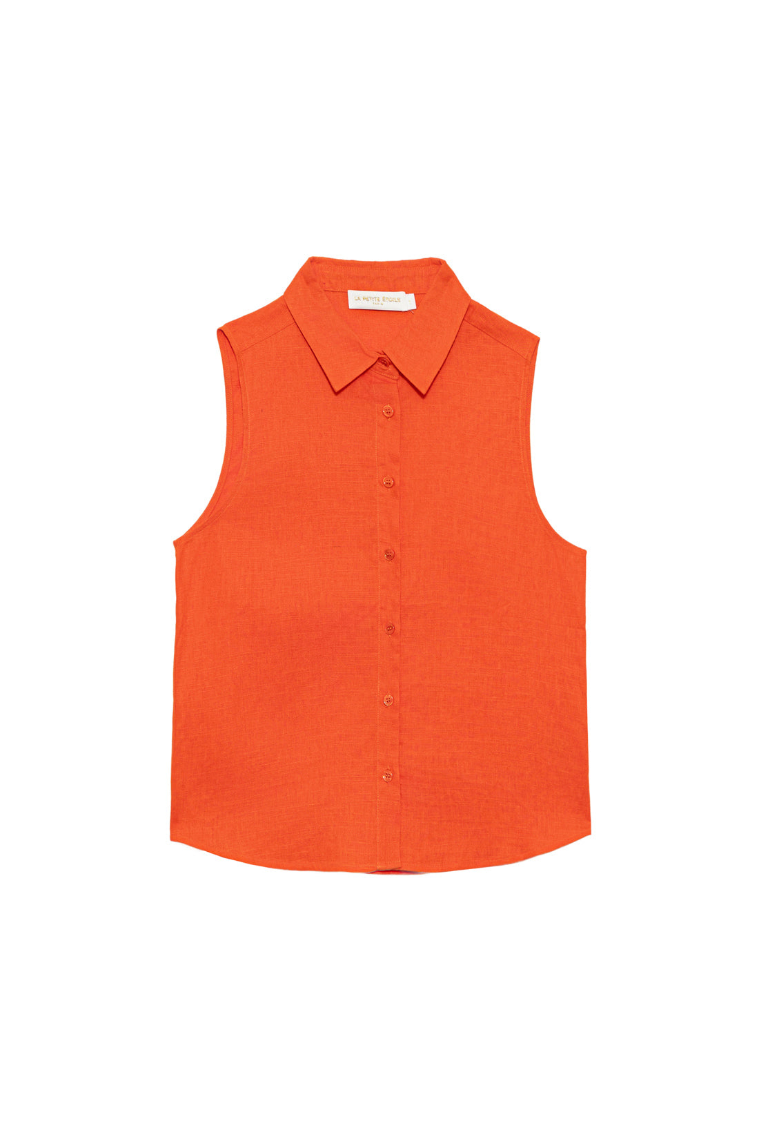 Top sans manches rouge/orange - Toya