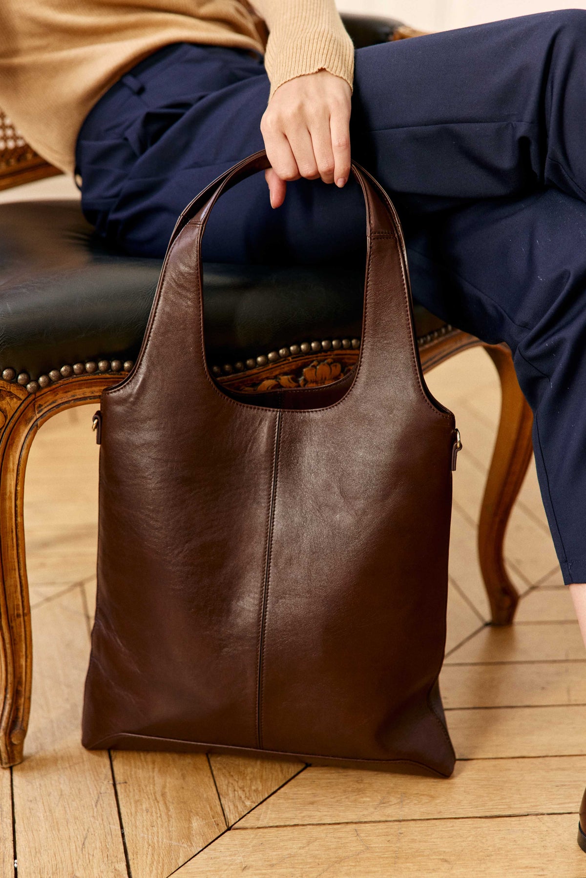 Trocadero - Sac cabas en cuir