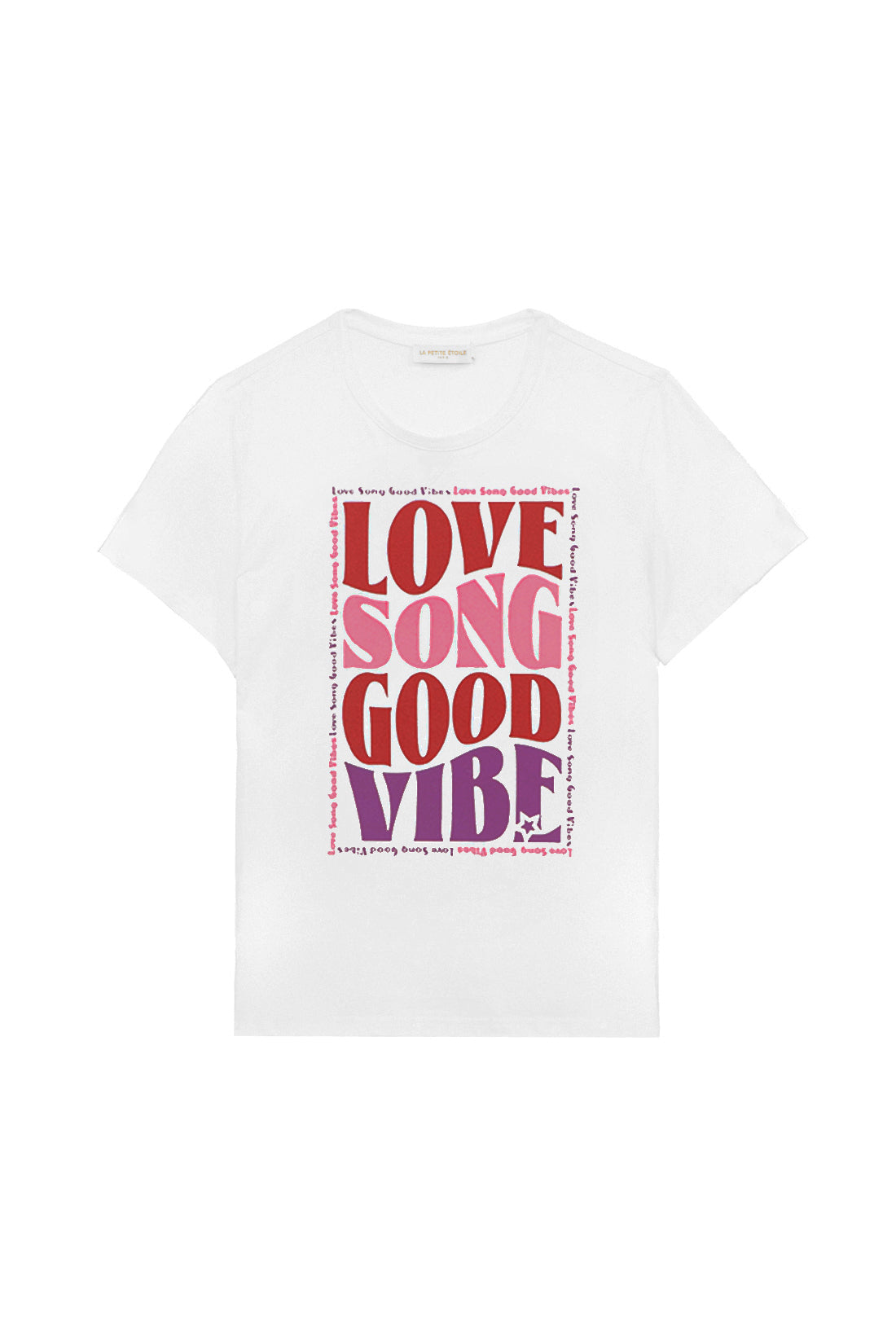 T-shirt col rond écru - Tsong