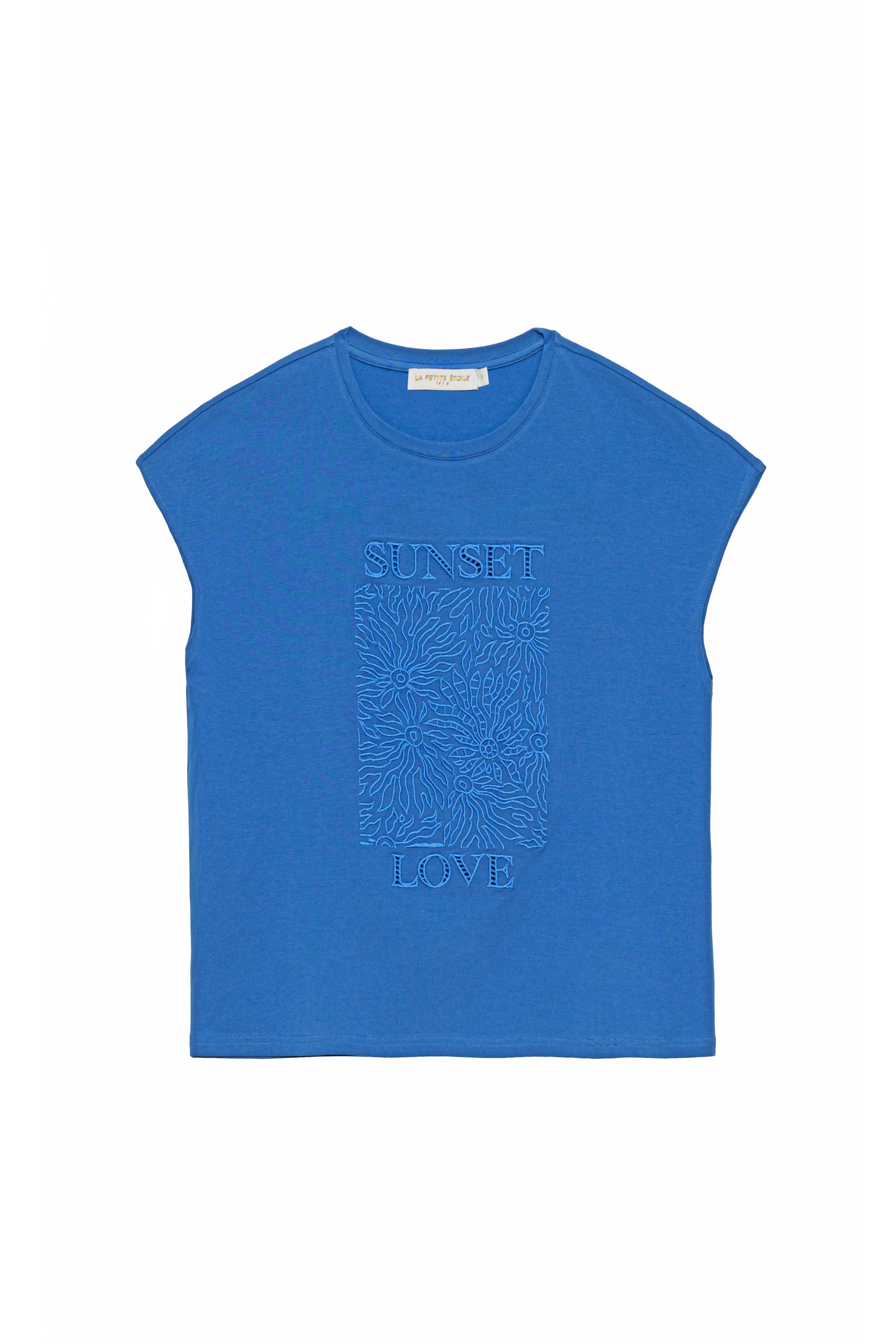 Tunset – Oversize besticktes T-Shirt