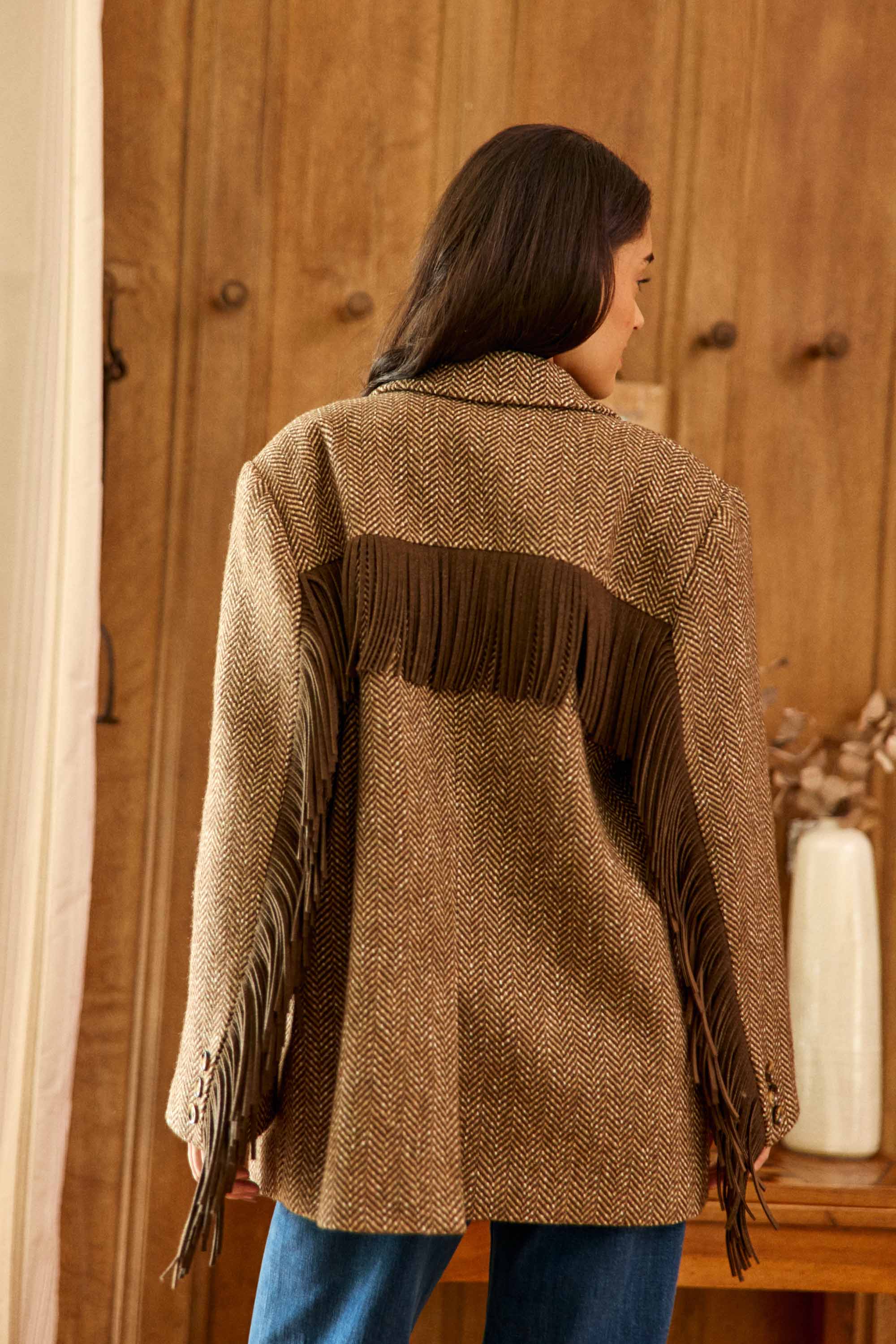 Valyn Jacket - Chevron