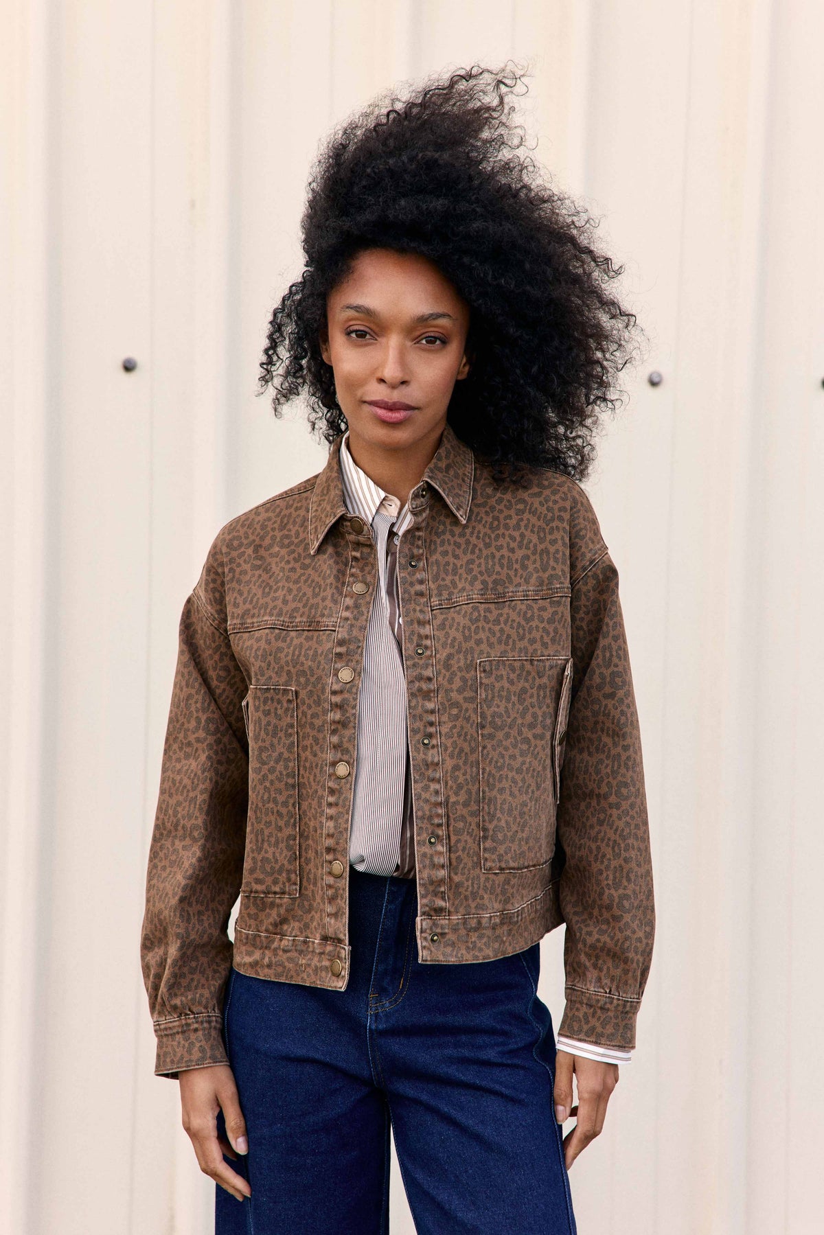 Vara - Veste léopard