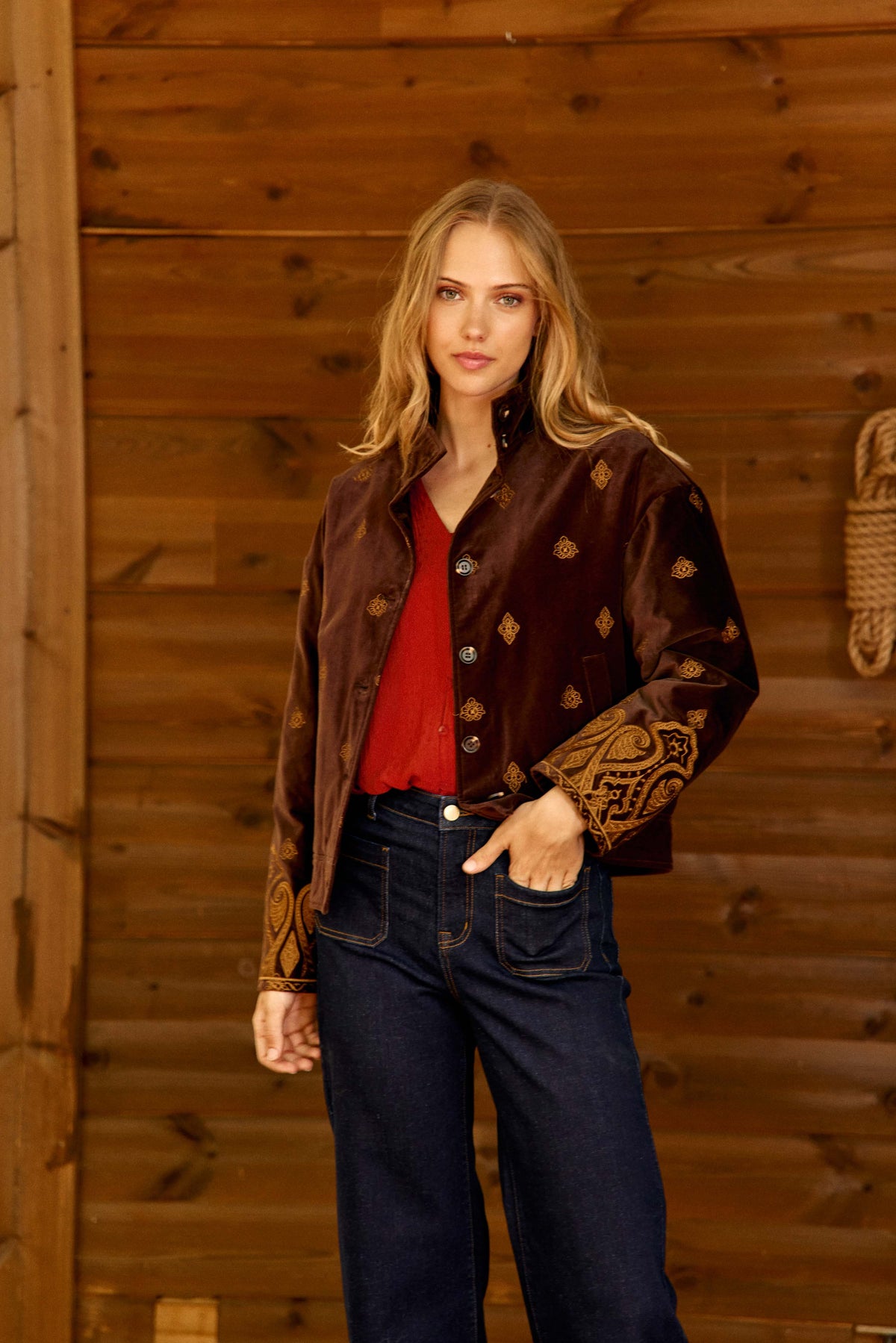 Veldy - Velvet jacket