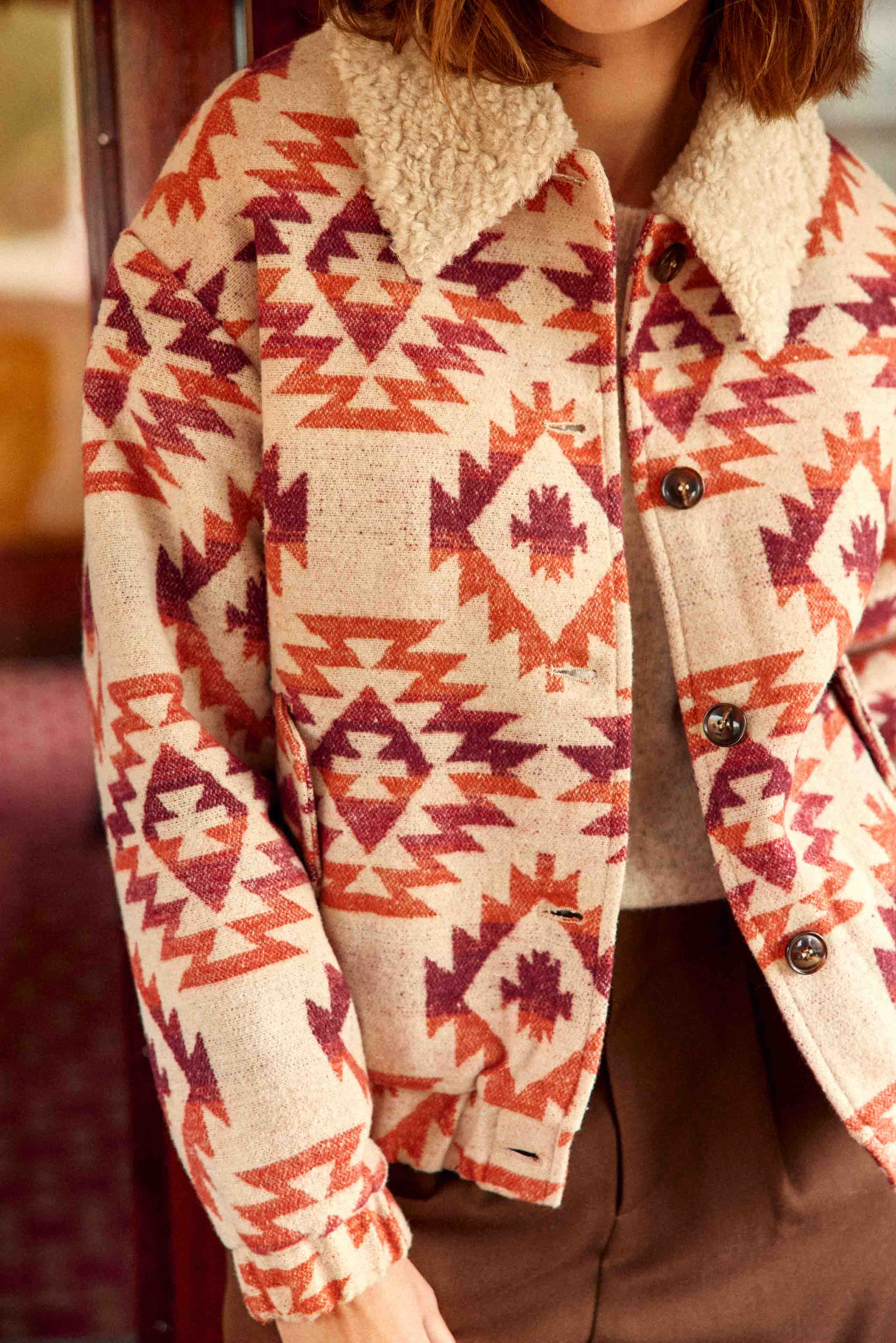 Blouson aztek - Velky