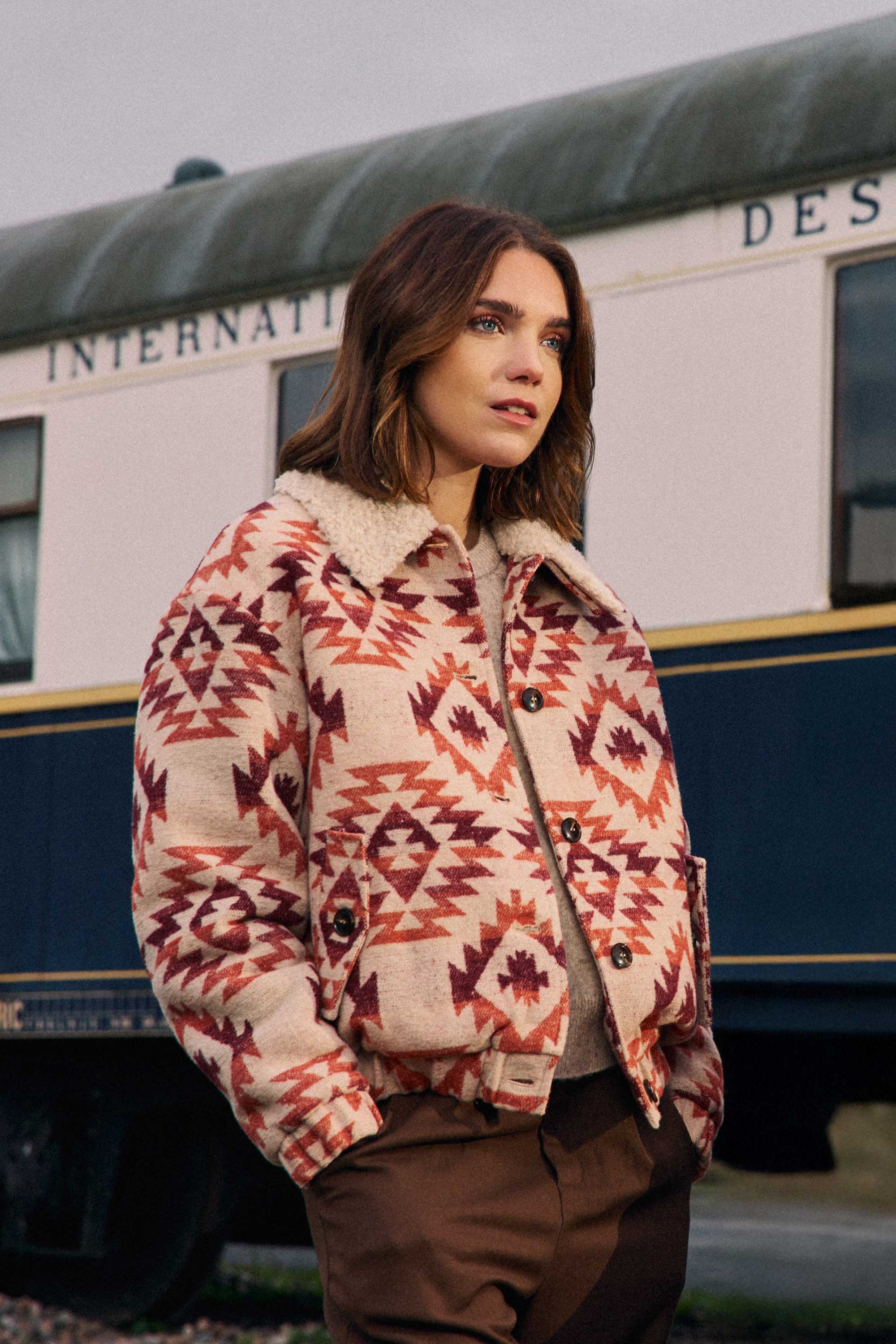 Blouson aztek - Velky